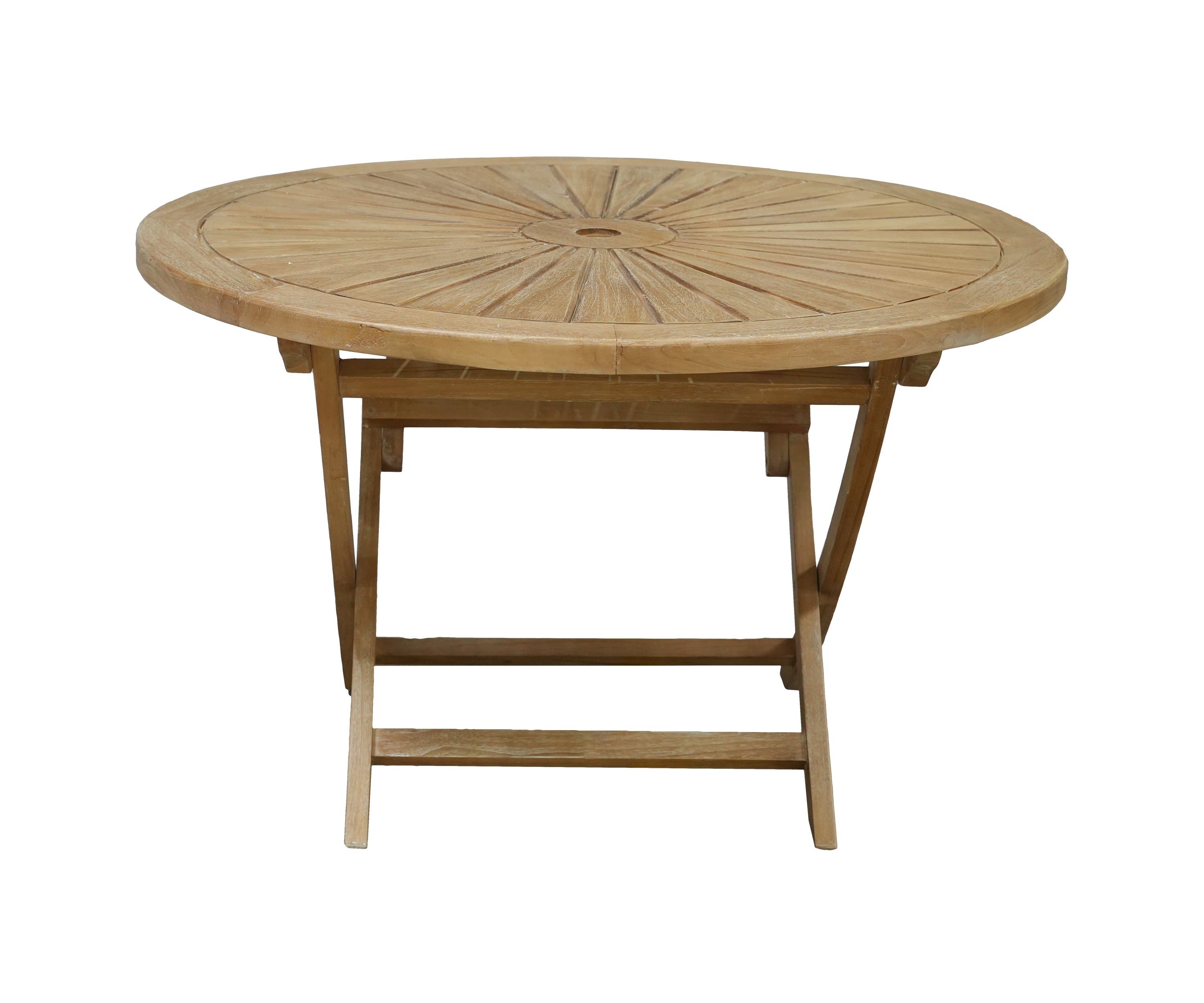 Natural Teak Outdoor Dinner Table