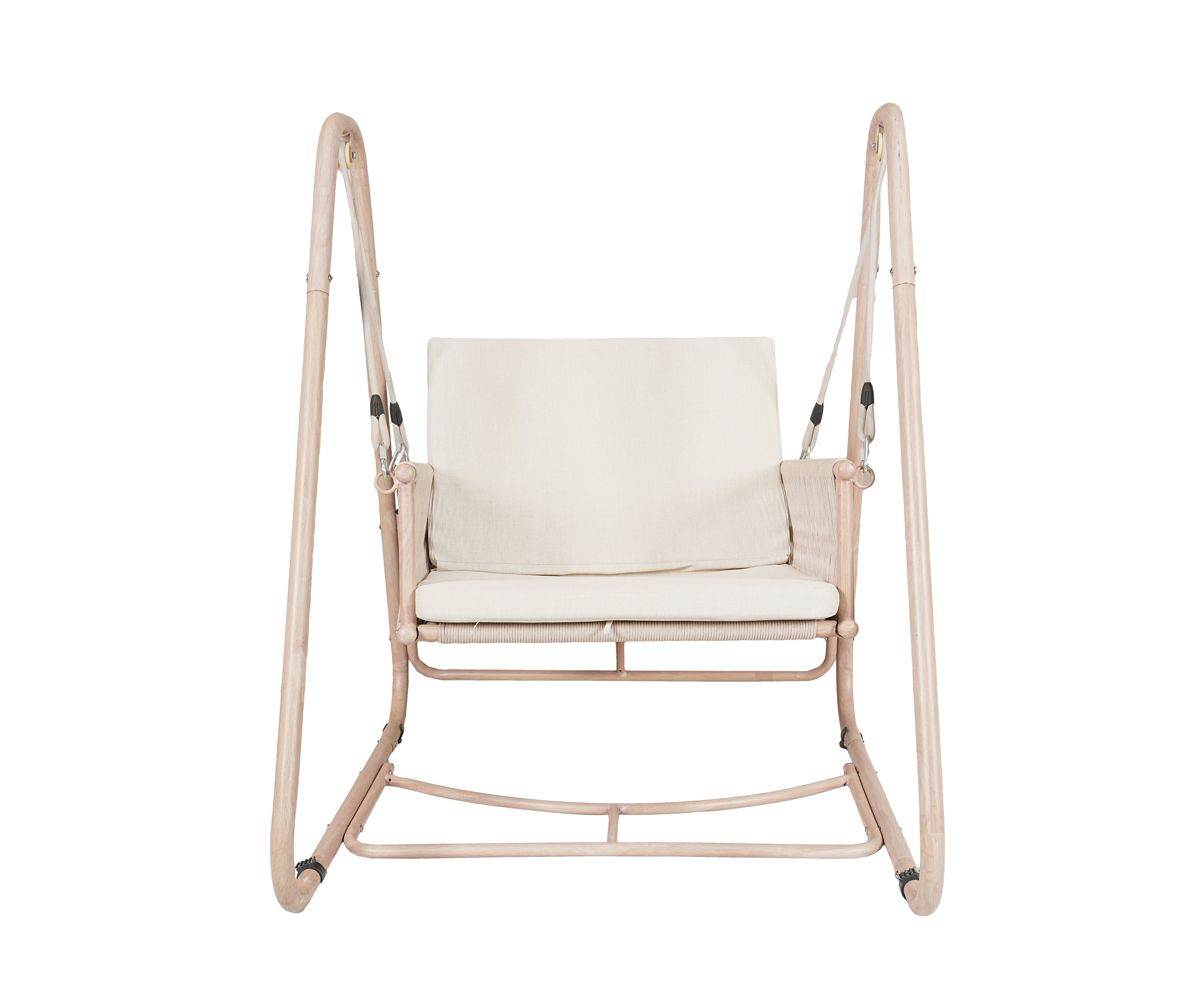 One Seater Outdoor Swing Chair with Nylon Ropes