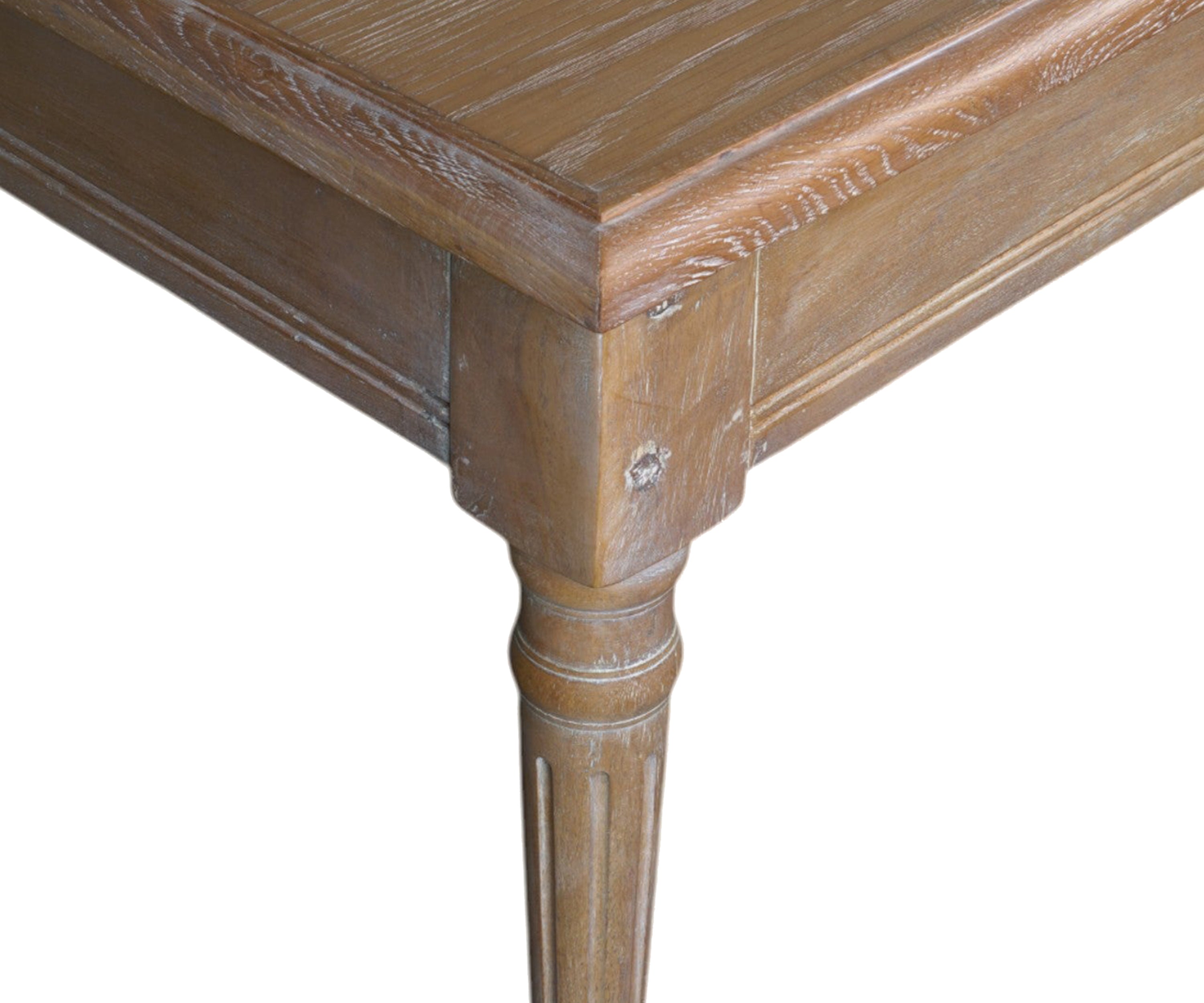 French Gustavian Wooden Coffee Table with Drawer