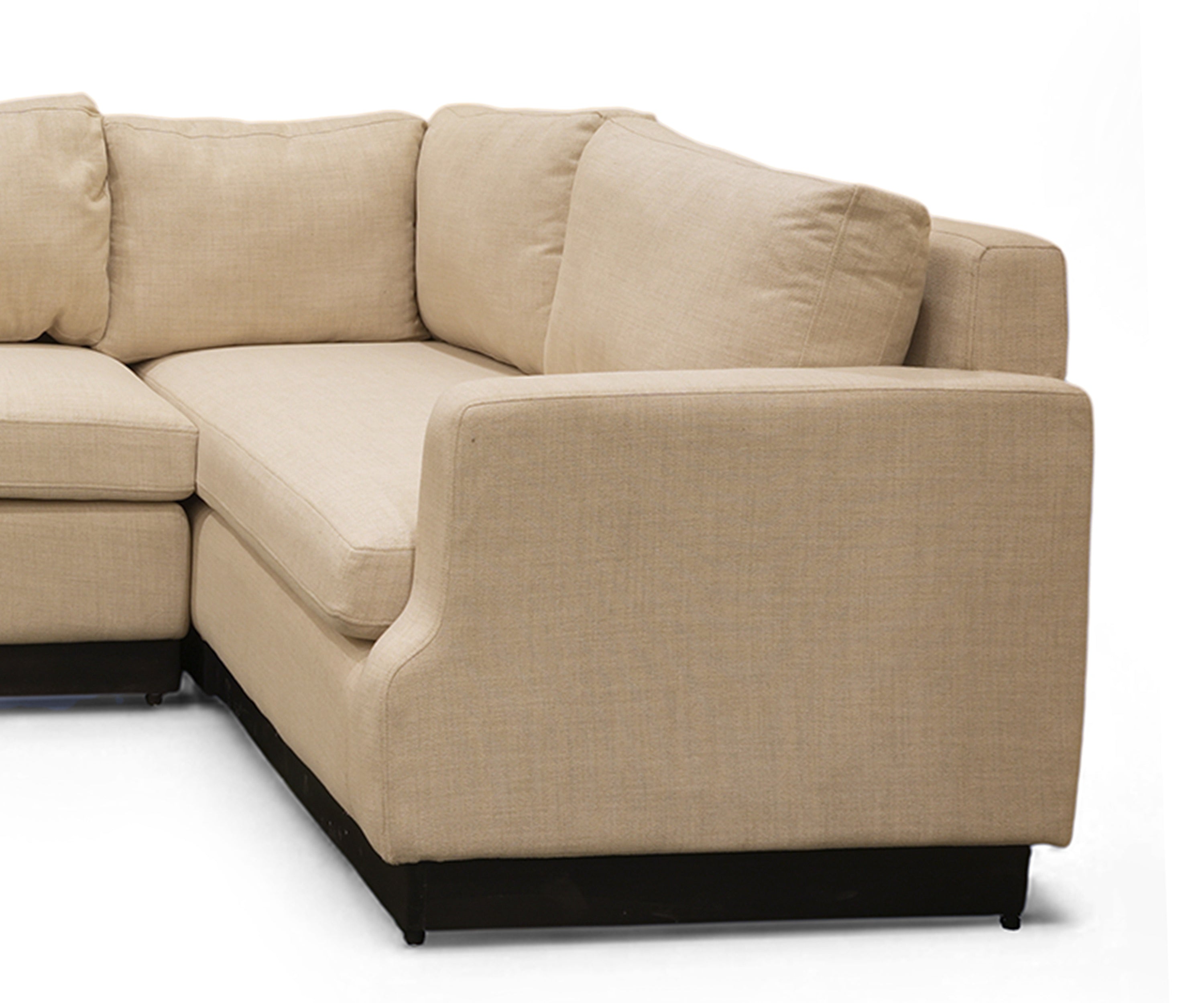 Cotton U Shape Sectional Sofa
