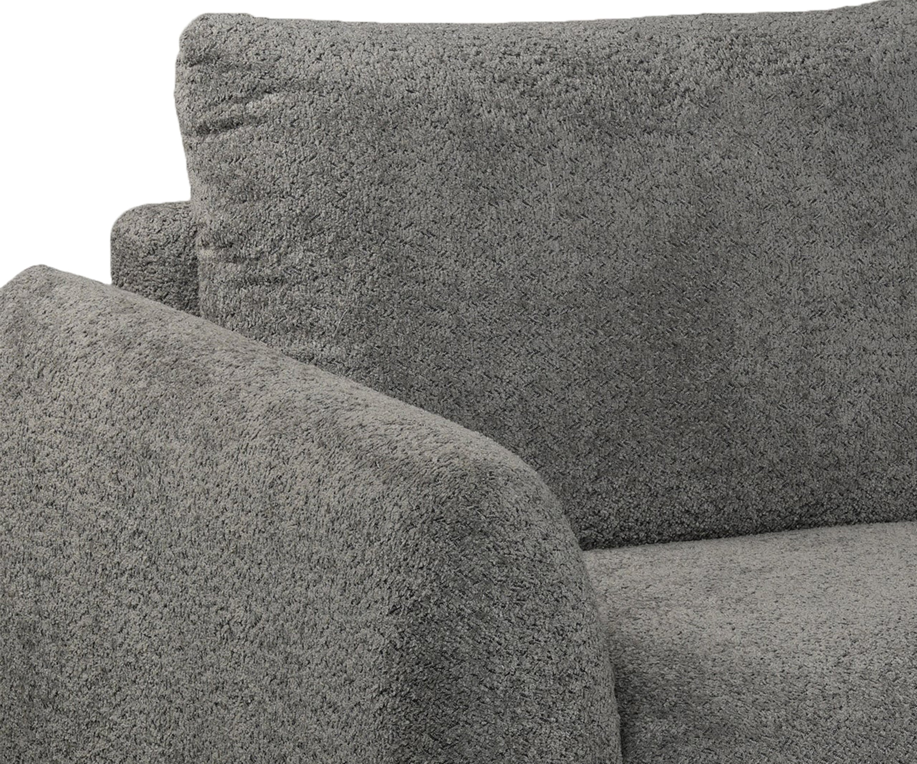Bouclé L Shape Sectional Sofa
