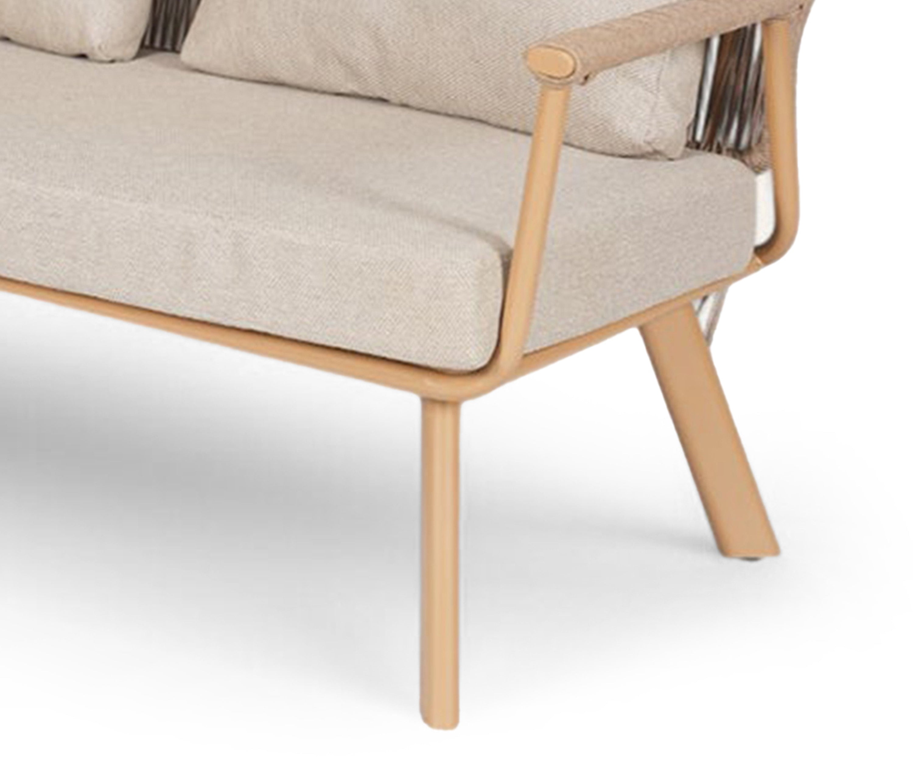 Outdoor Rope 2 Seater Sofa