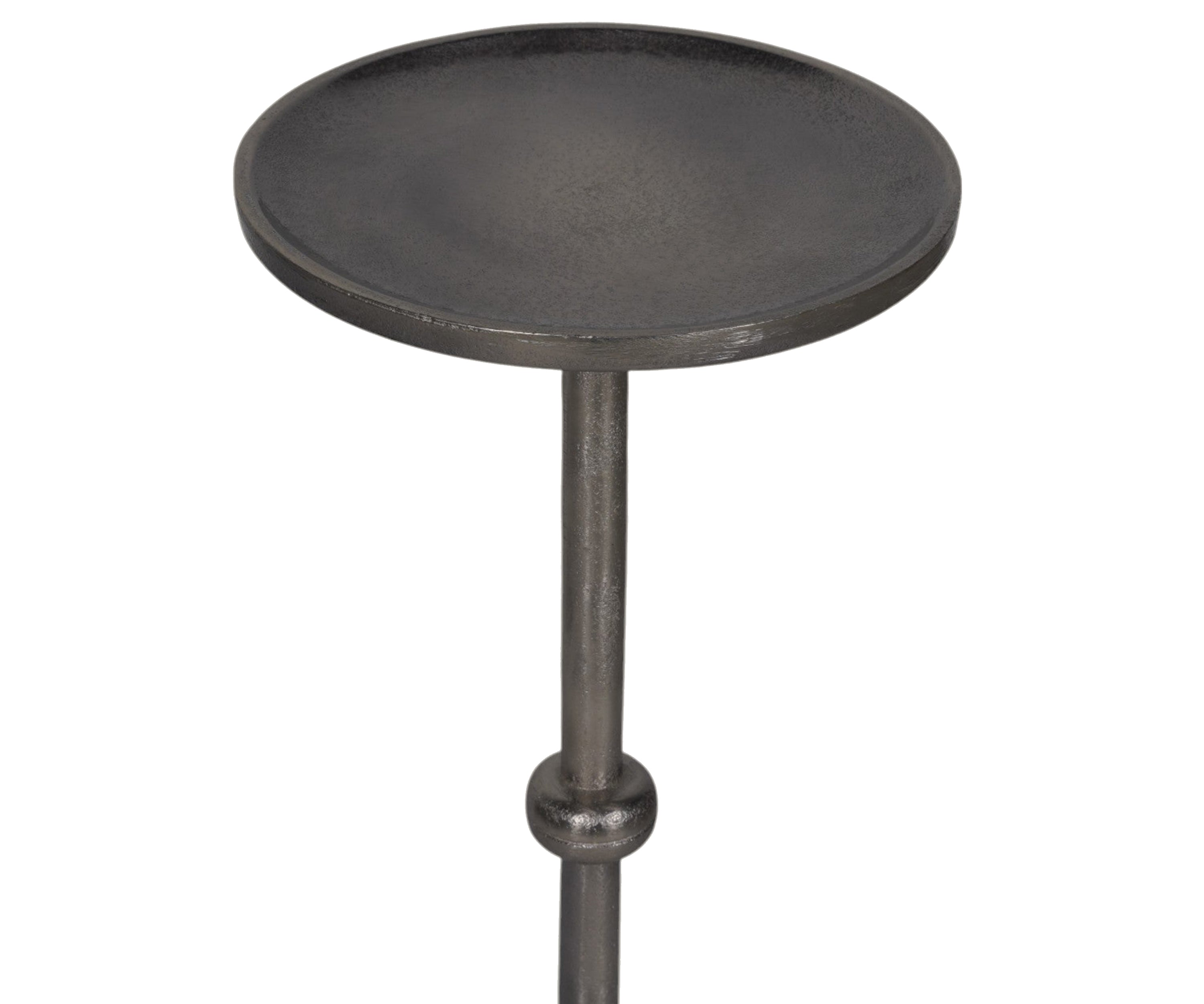 Vintage Metal Martini Side Table with Tripod Base