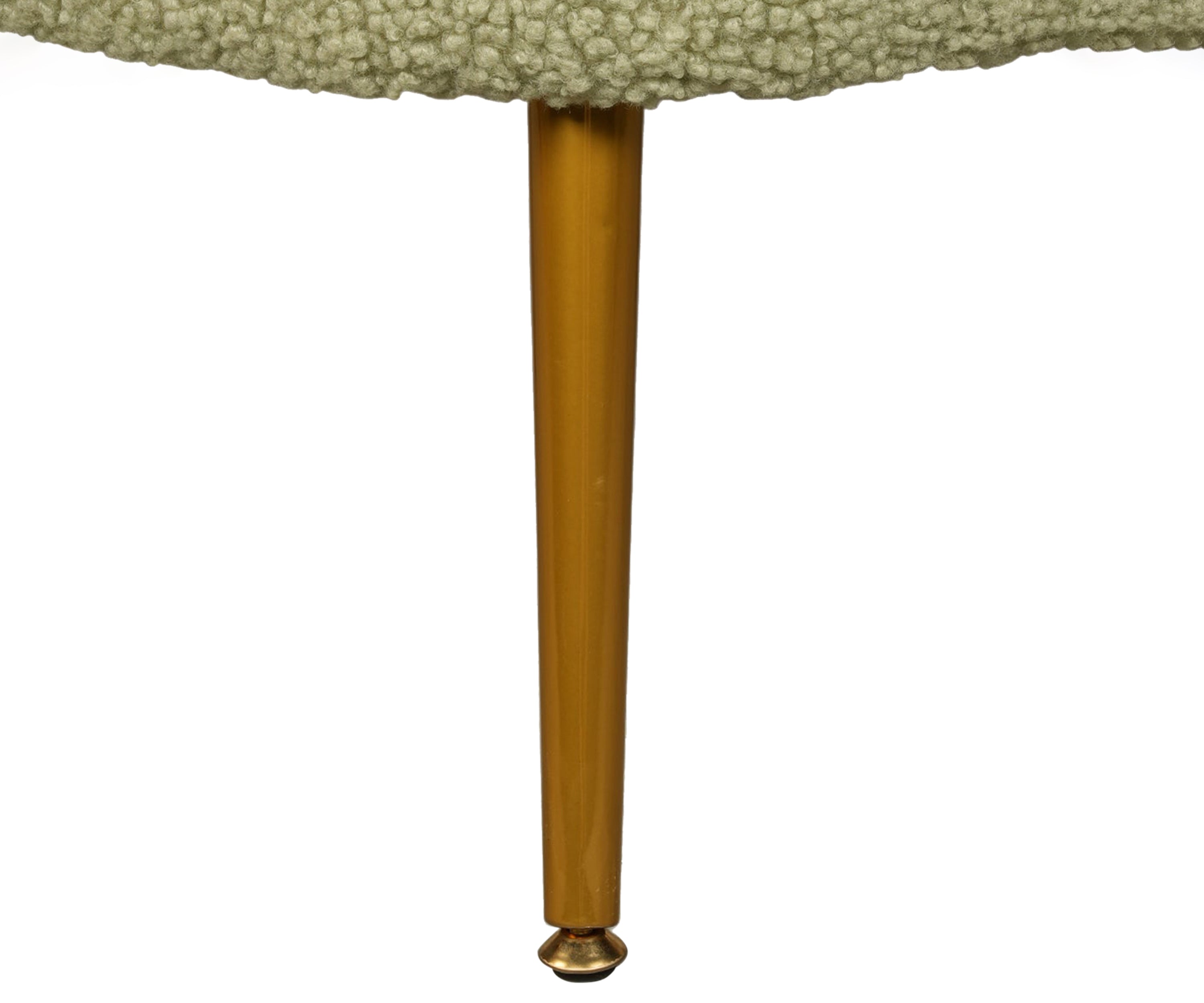 Seashell Bouclé Accent Arm Chair
