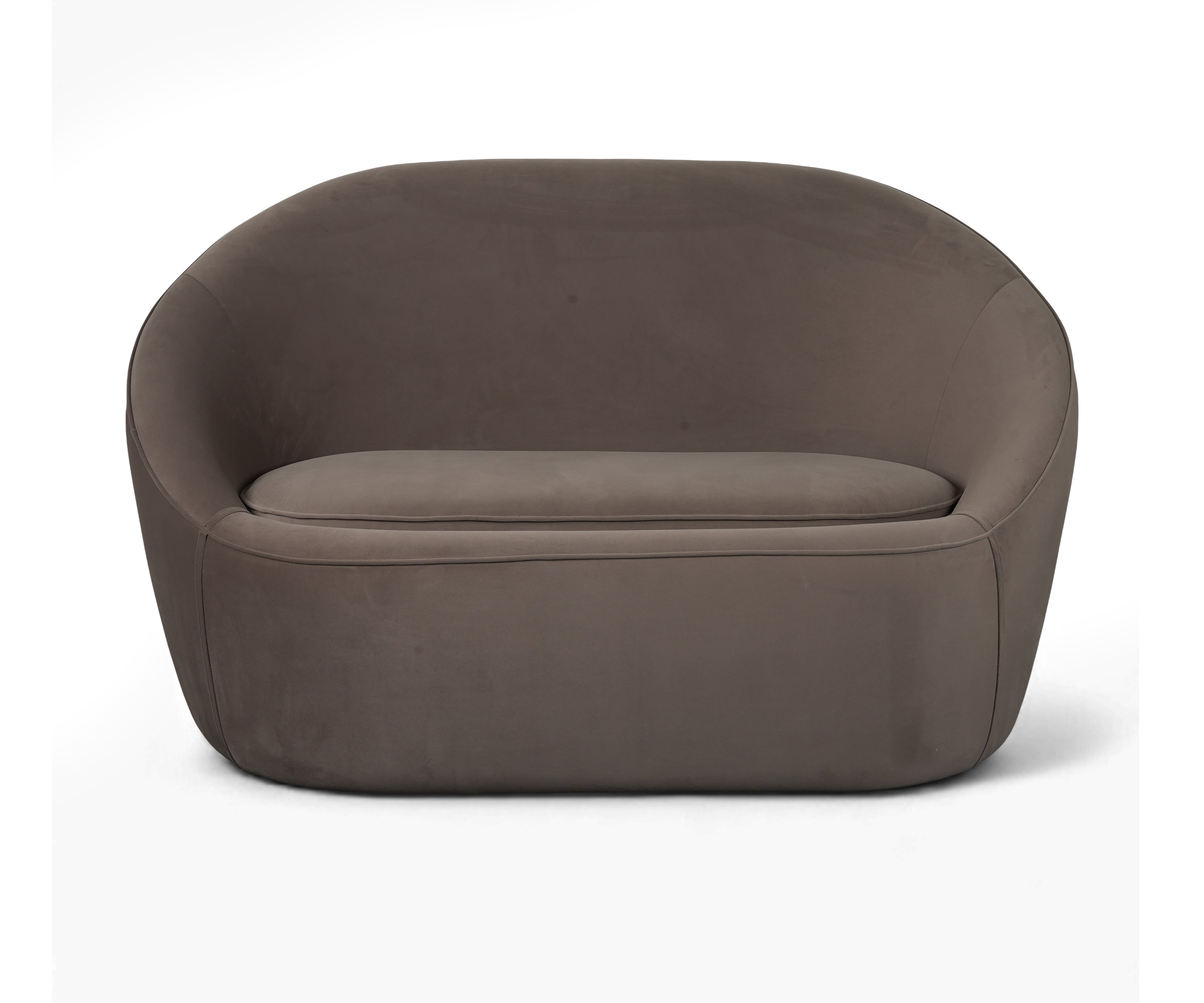 Cloud Curve Velvet 2 Seater Sofa
