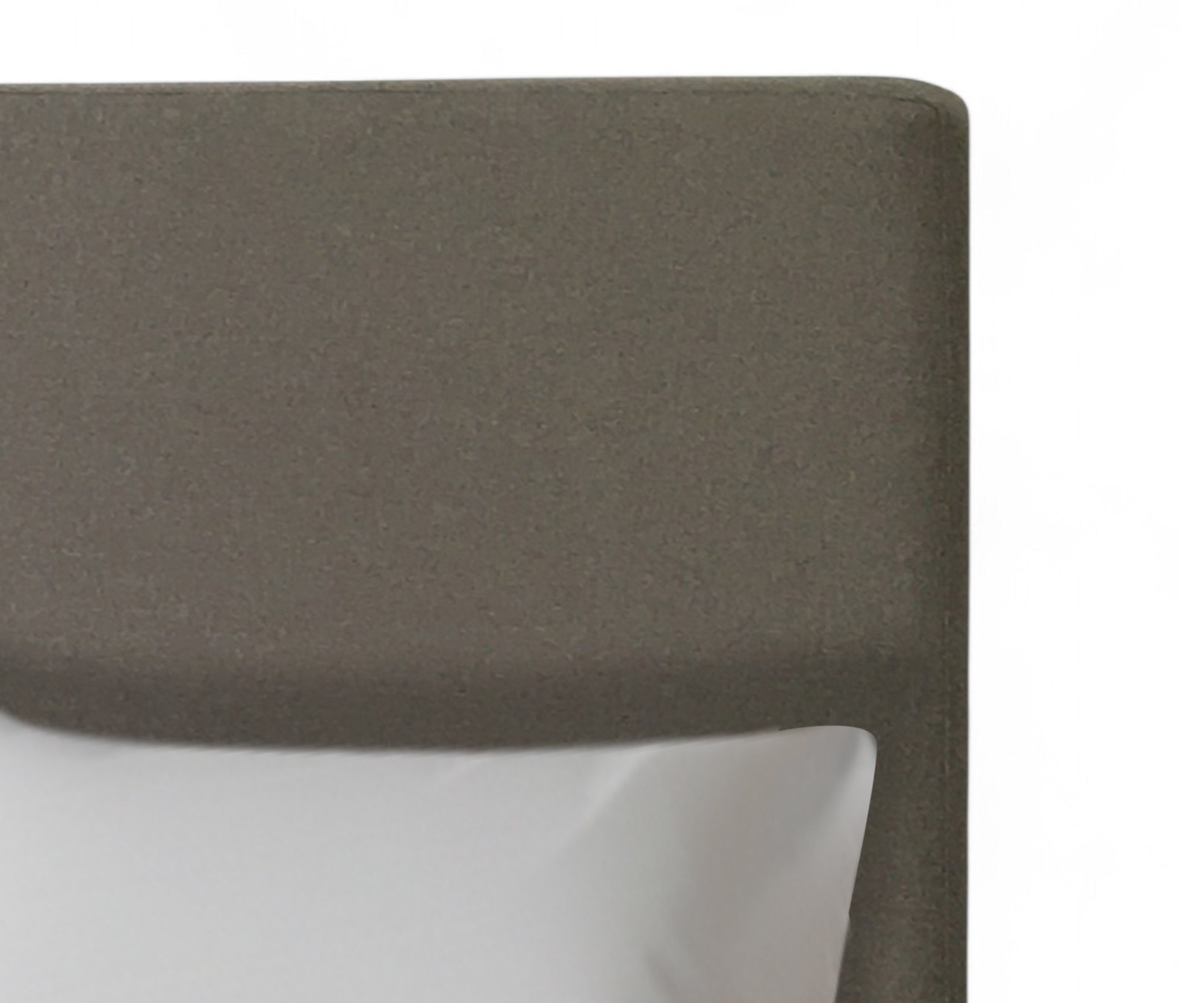 Marlow Upholstered Acacia Wood Bed