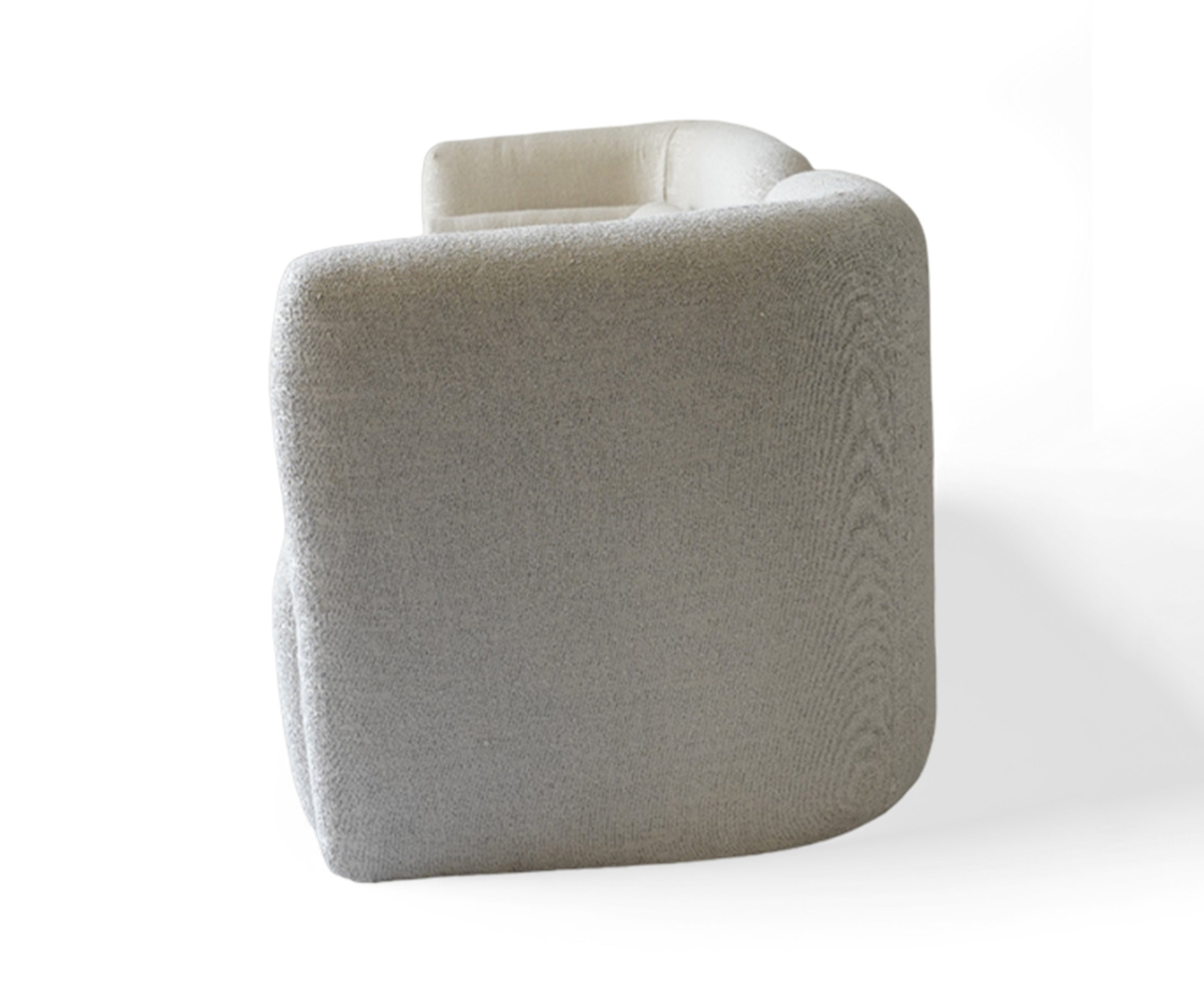 Bouclé Bolster 3 Seater Sofa