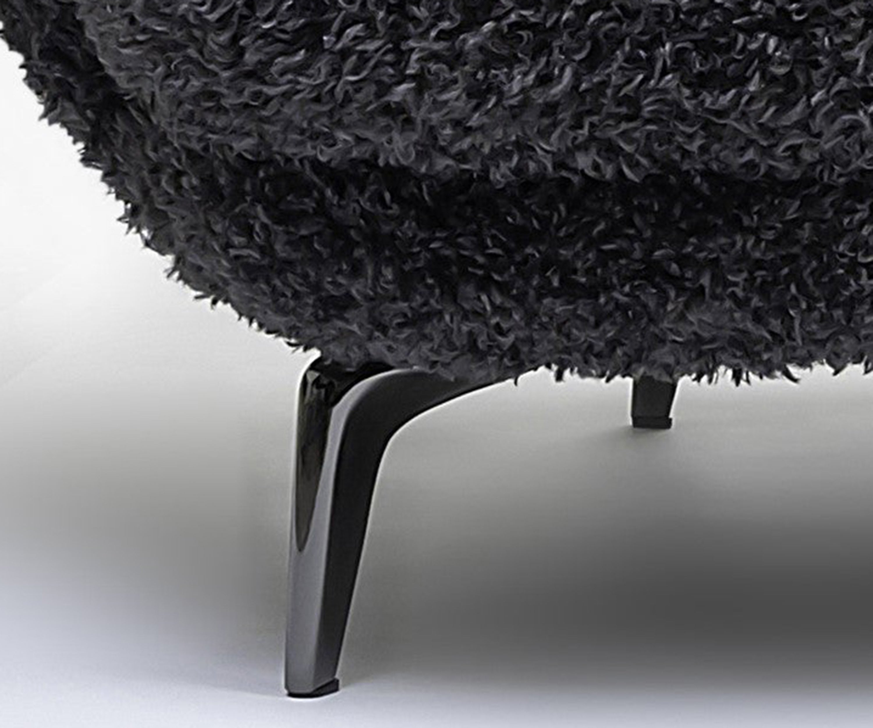 Midnight Fur 2 Seater Sofa