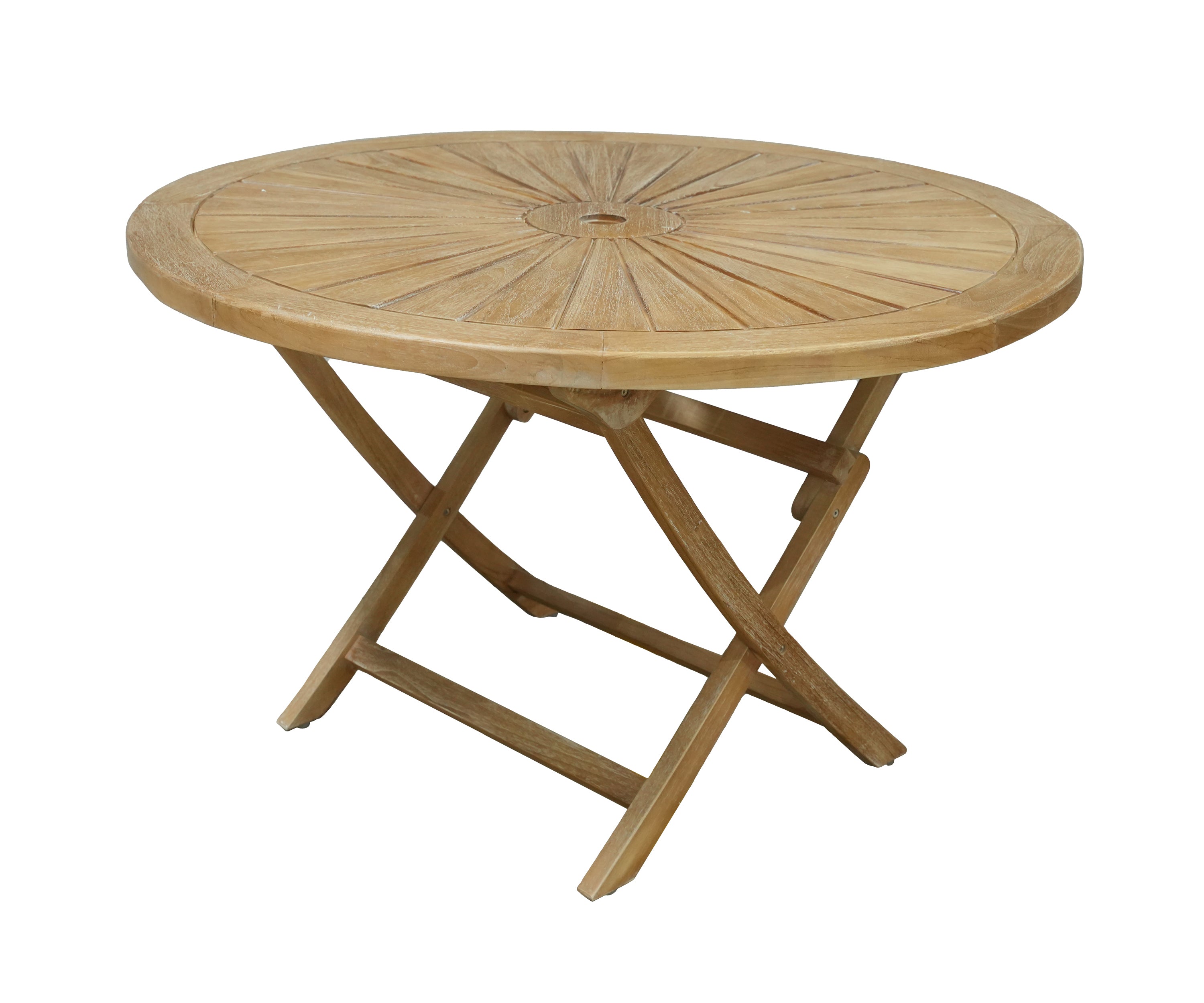 Natural Teak Outdoor Dinner Table