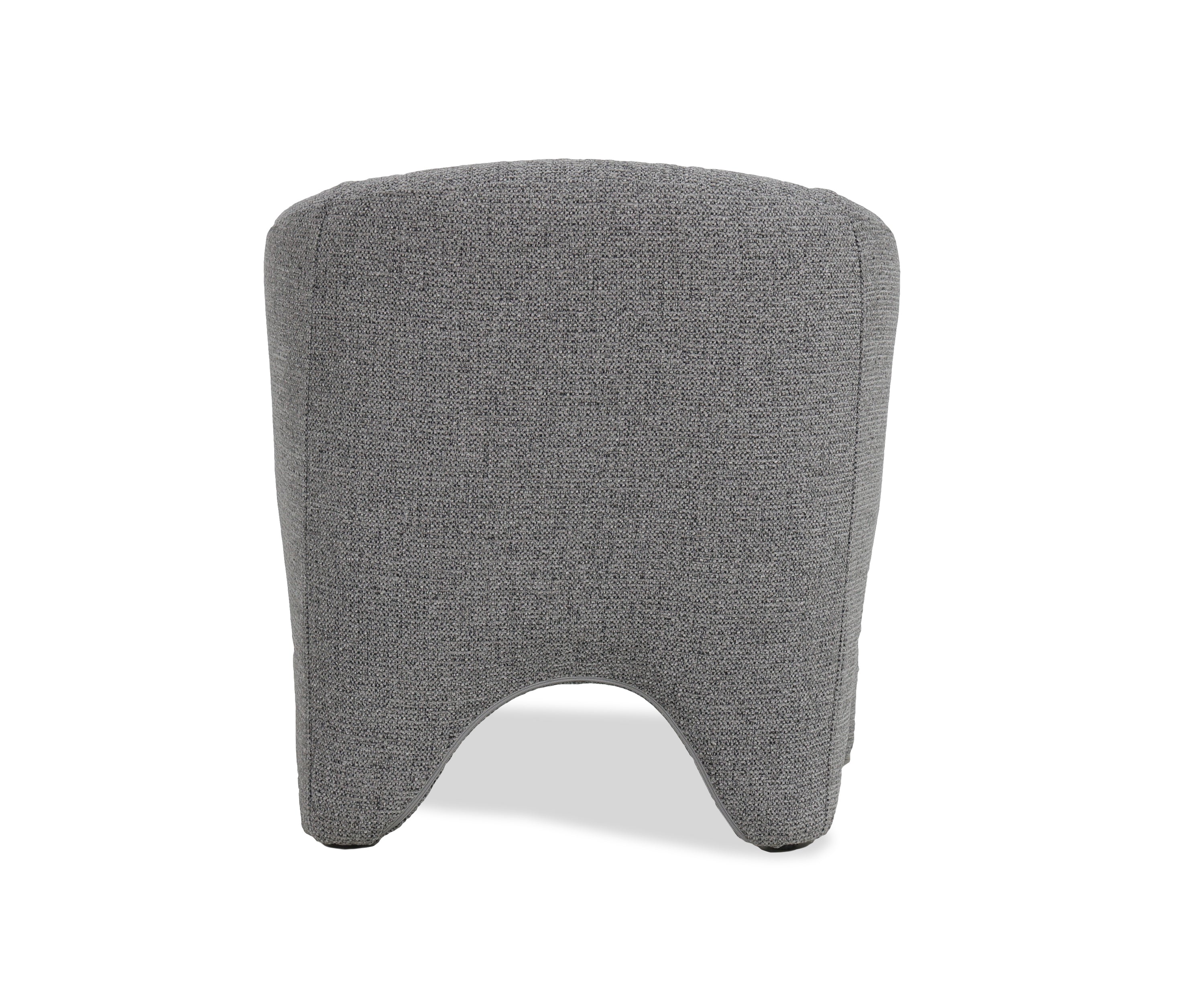 Contemporary Barrel Boucle Lounge Chair
