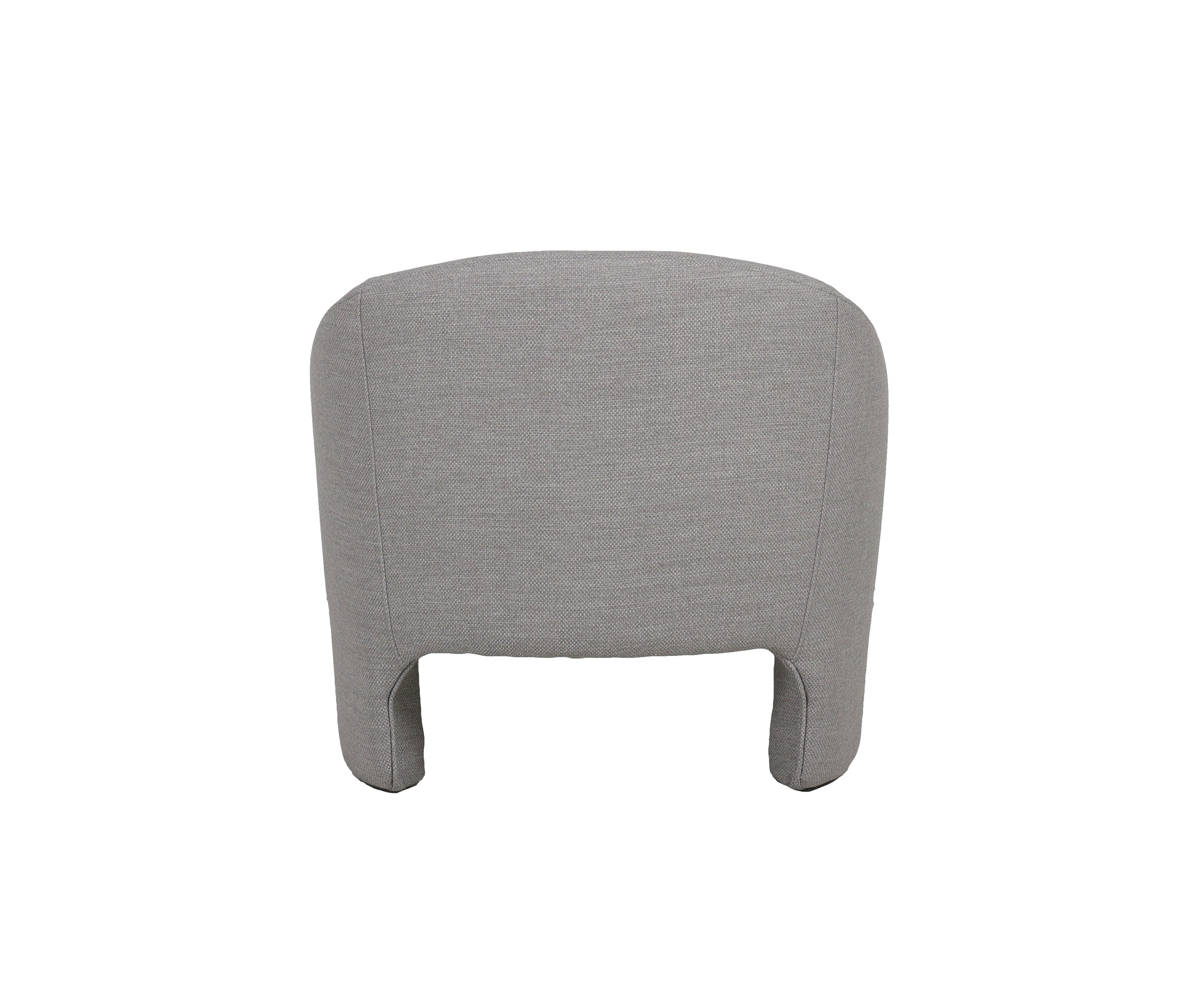 Modern Grey Textured Armchair