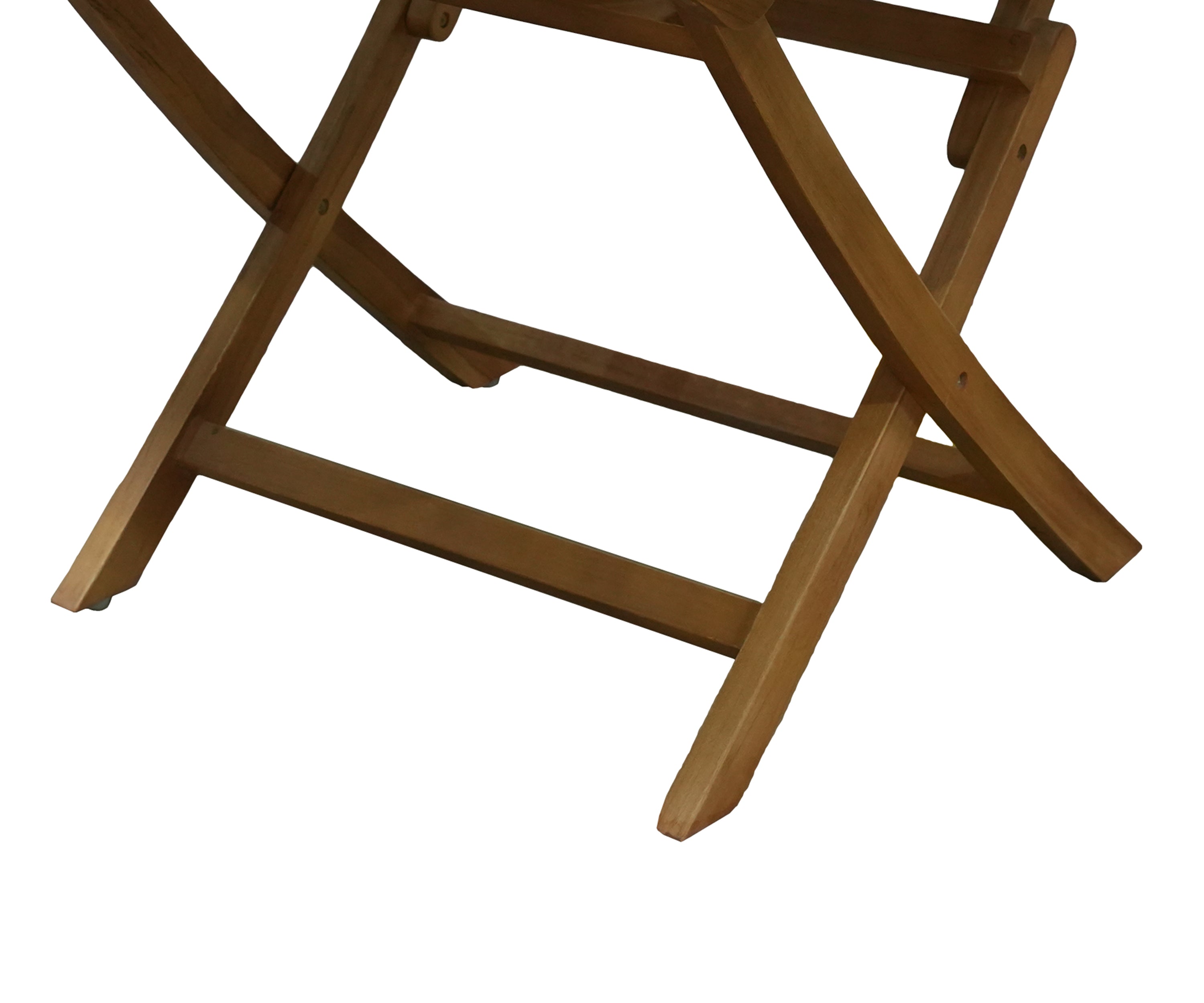 Concentric Circle Teak Outdoor Dinner Table