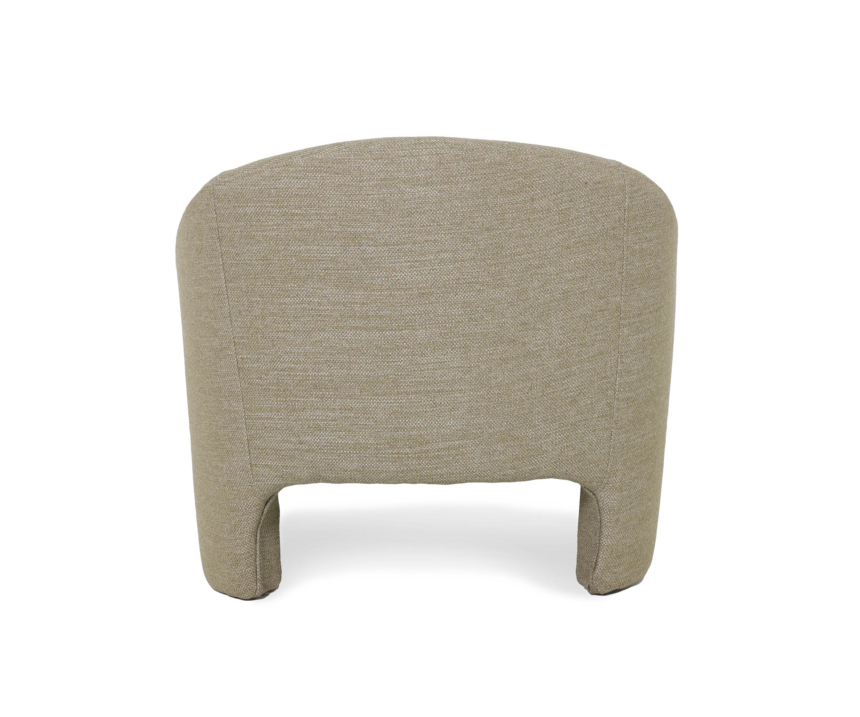 Modern Textured Fabric Armchair