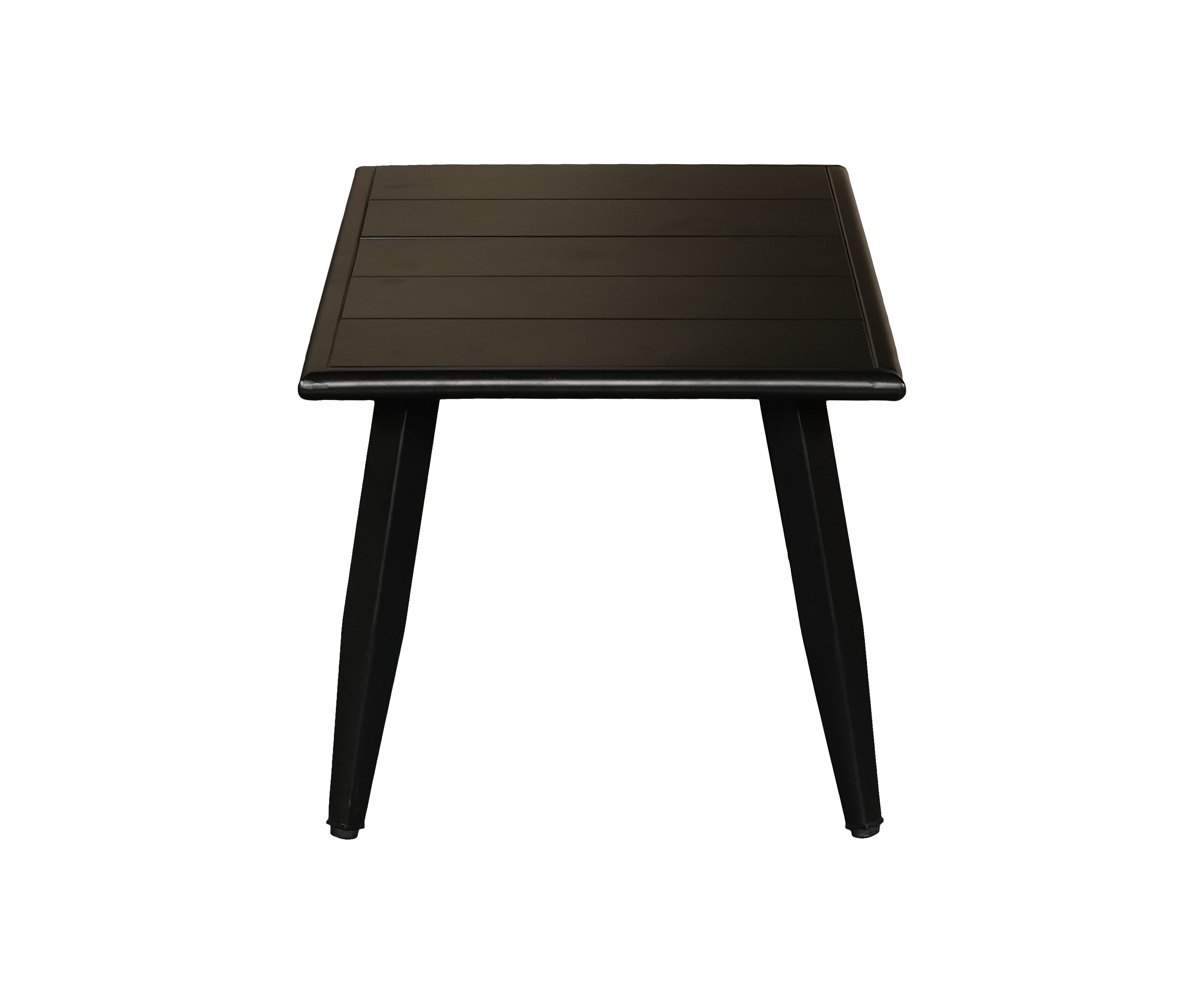 Black Metal Patio Coffee Table