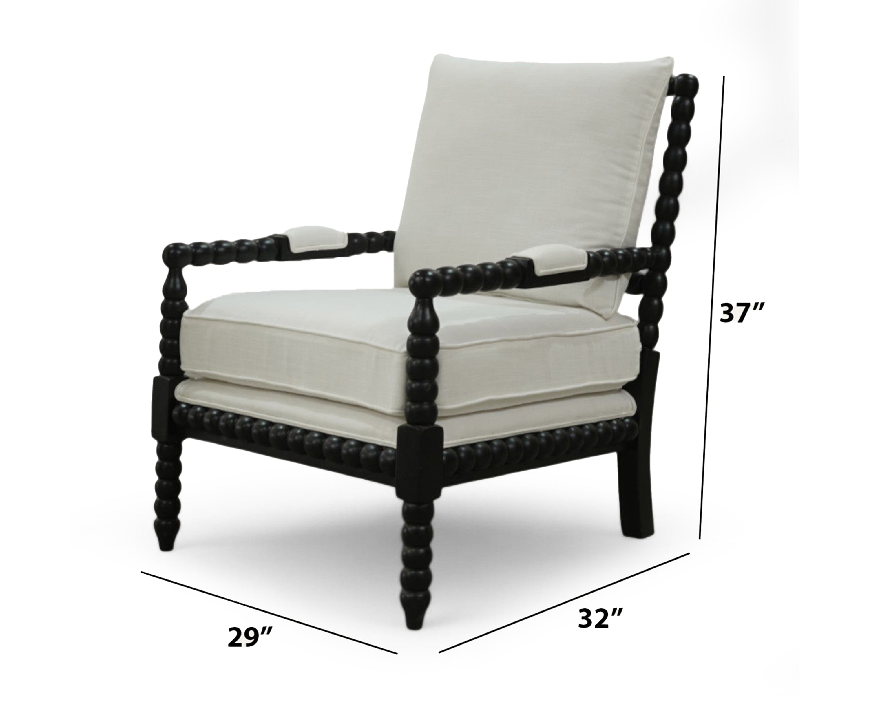 Twisted Frame single Seater Sofa