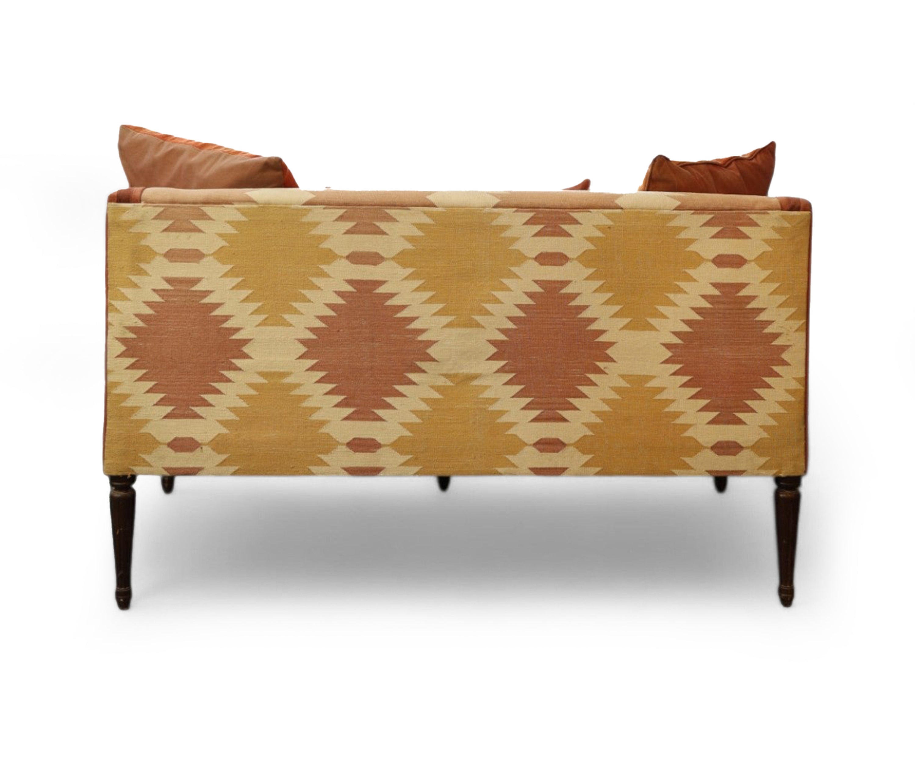 Handwoven Cotton Dhurrie 2 Seater Sofa