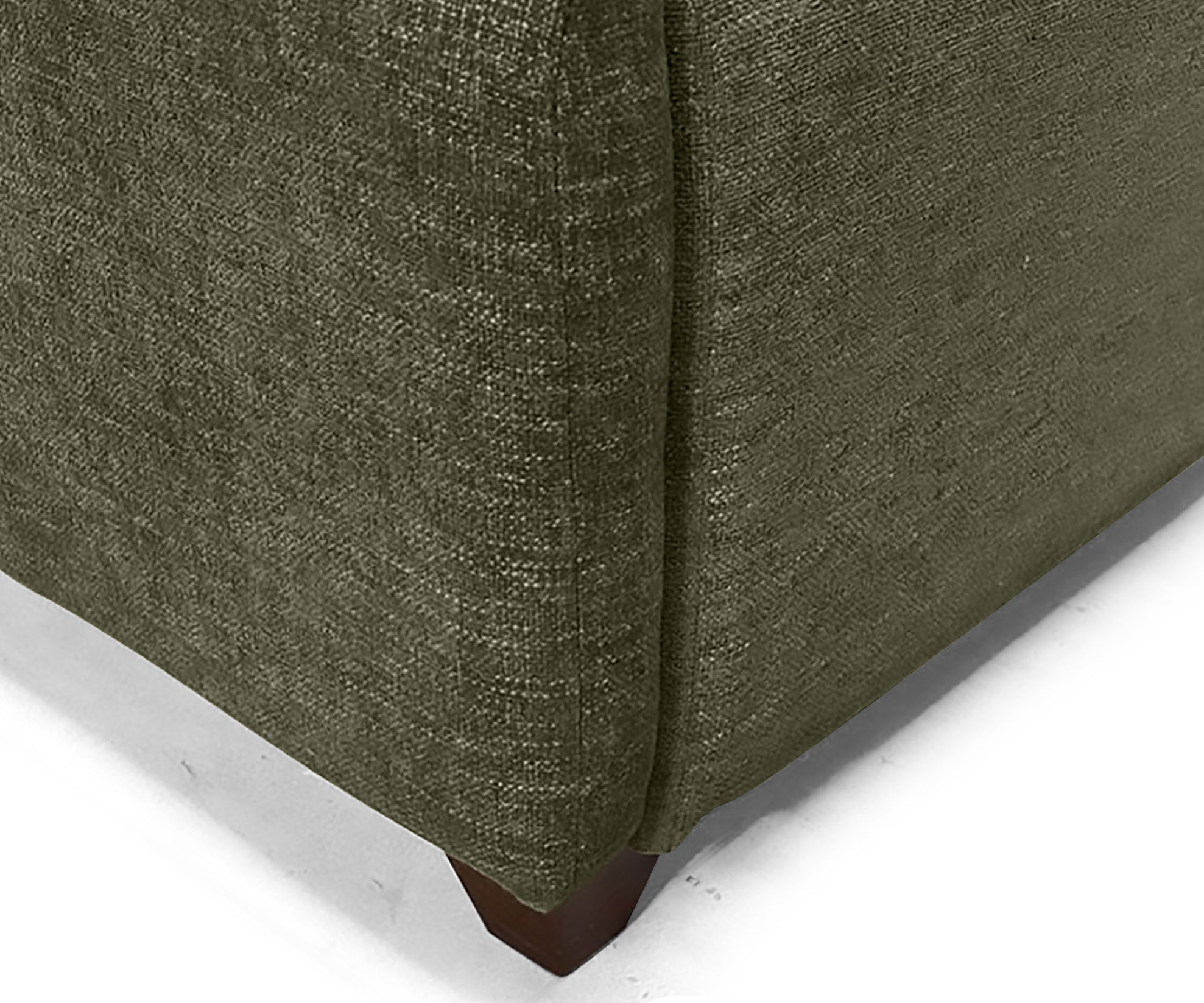 Camille Upholstered Acacia Wood Bed