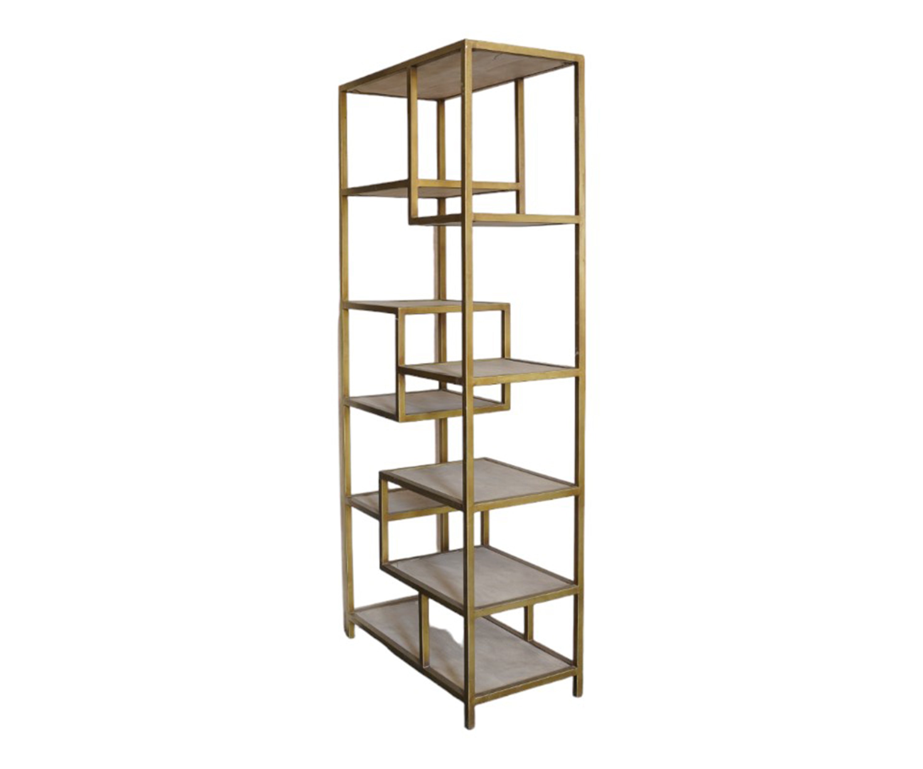 Modern Metal Open Display Shelf