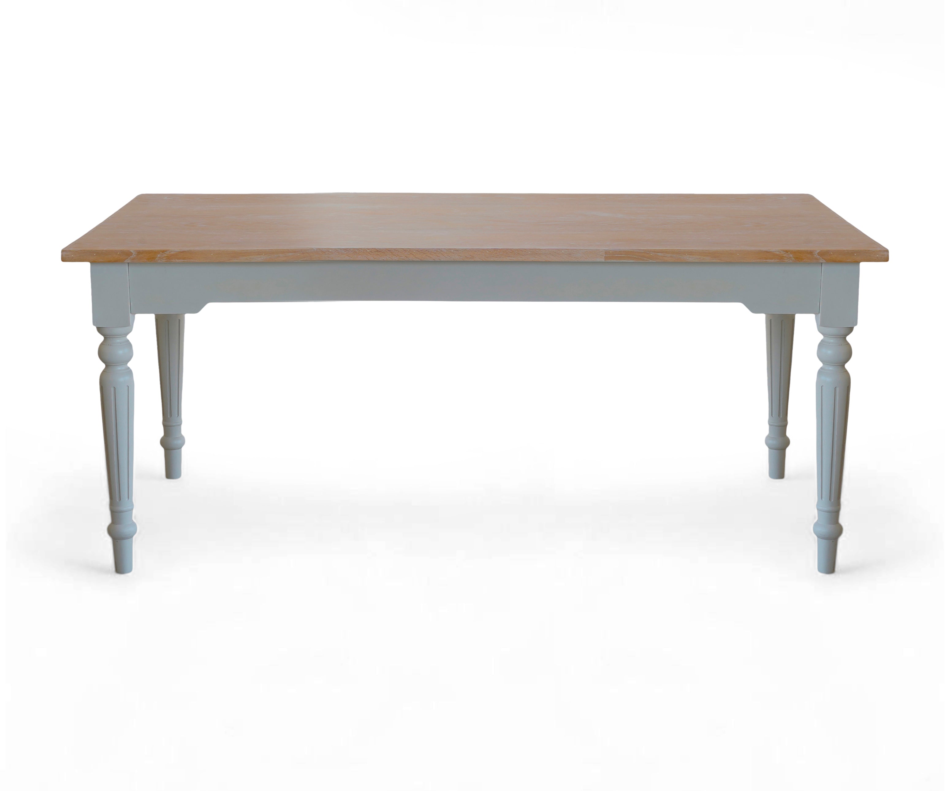 Farmhouse 6 Seater Dining Table with Drawer