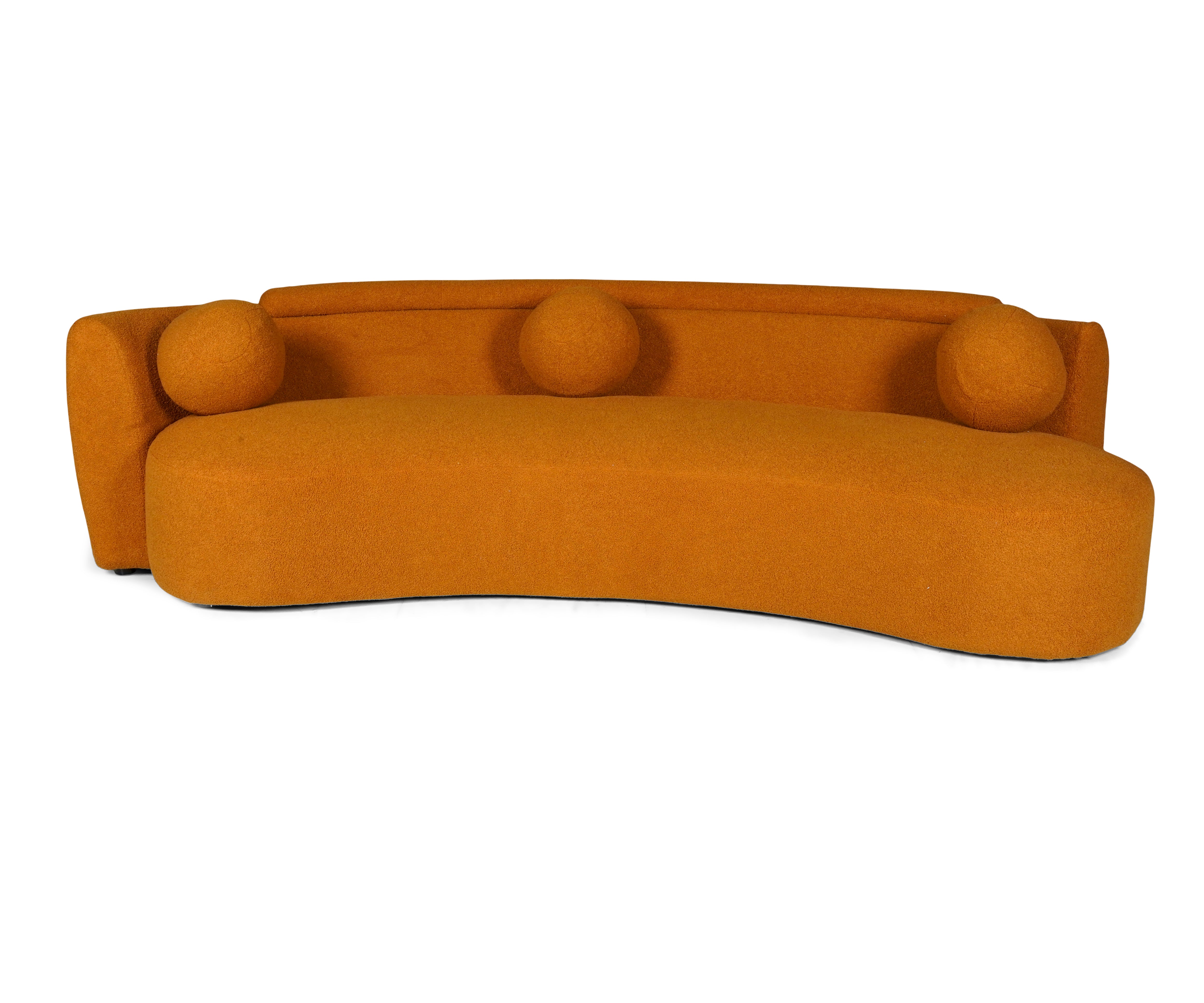 CARAMEL CURVE LUXE SOFA