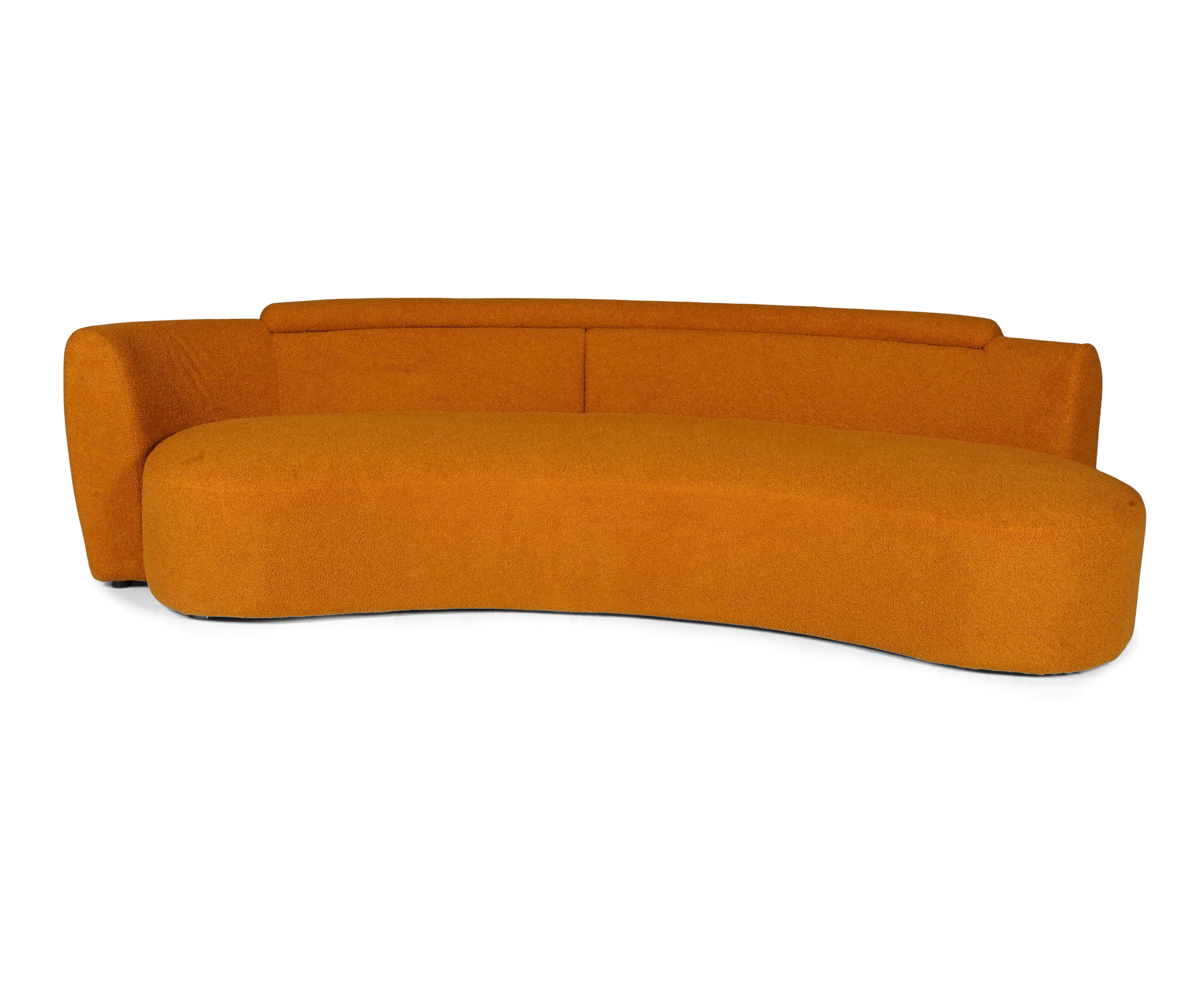 CARAMEL CURVE LUXE SOFA