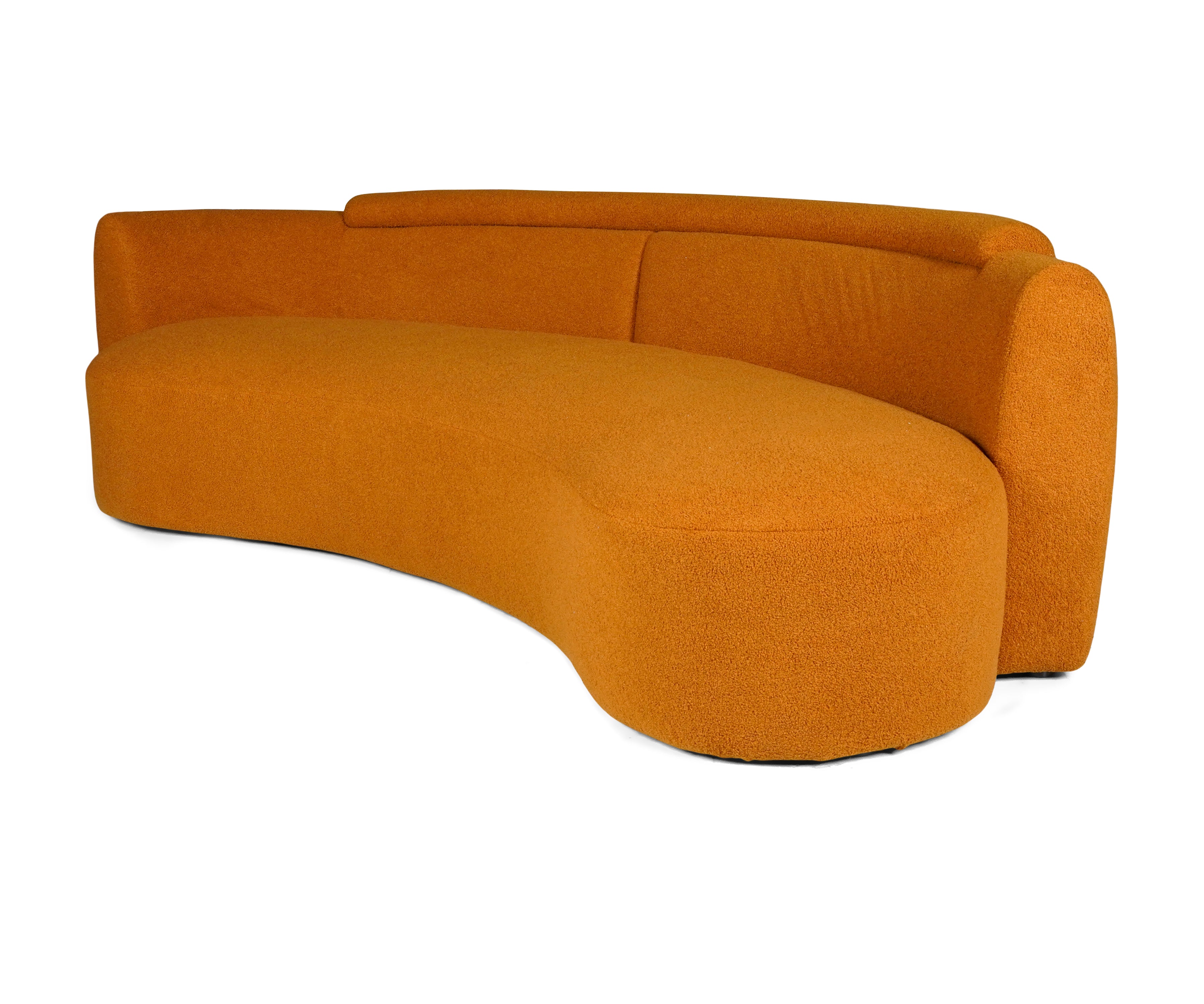 CARAMEL CURVE LUXE SOFA