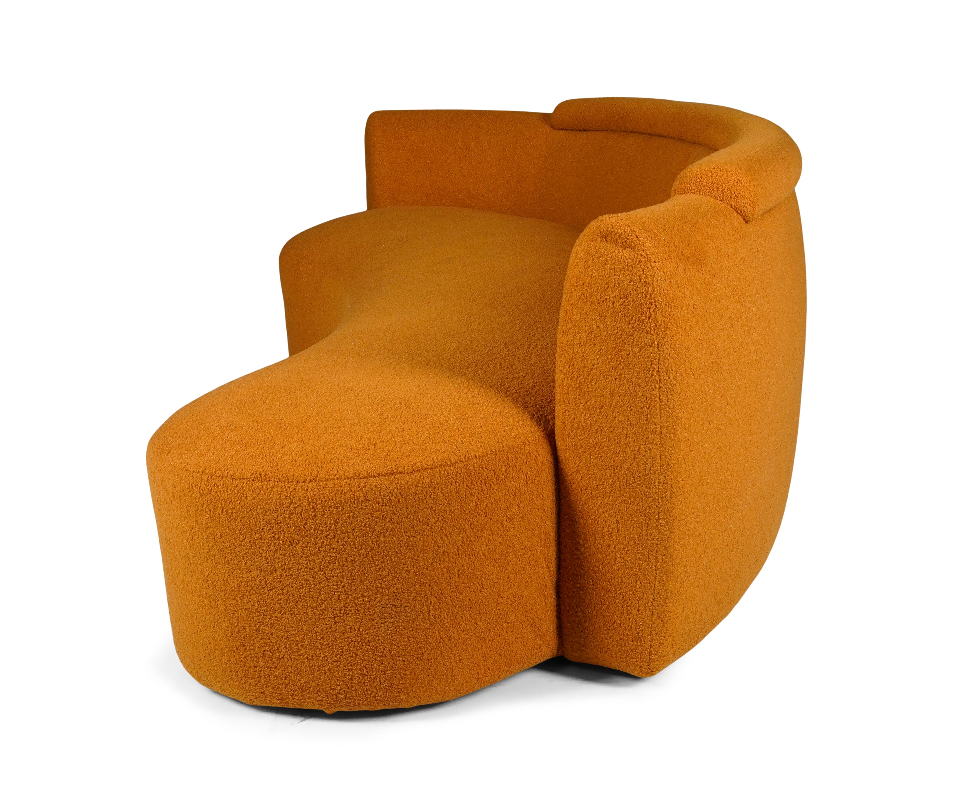 CARAMEL CURVE LUXE SOFA