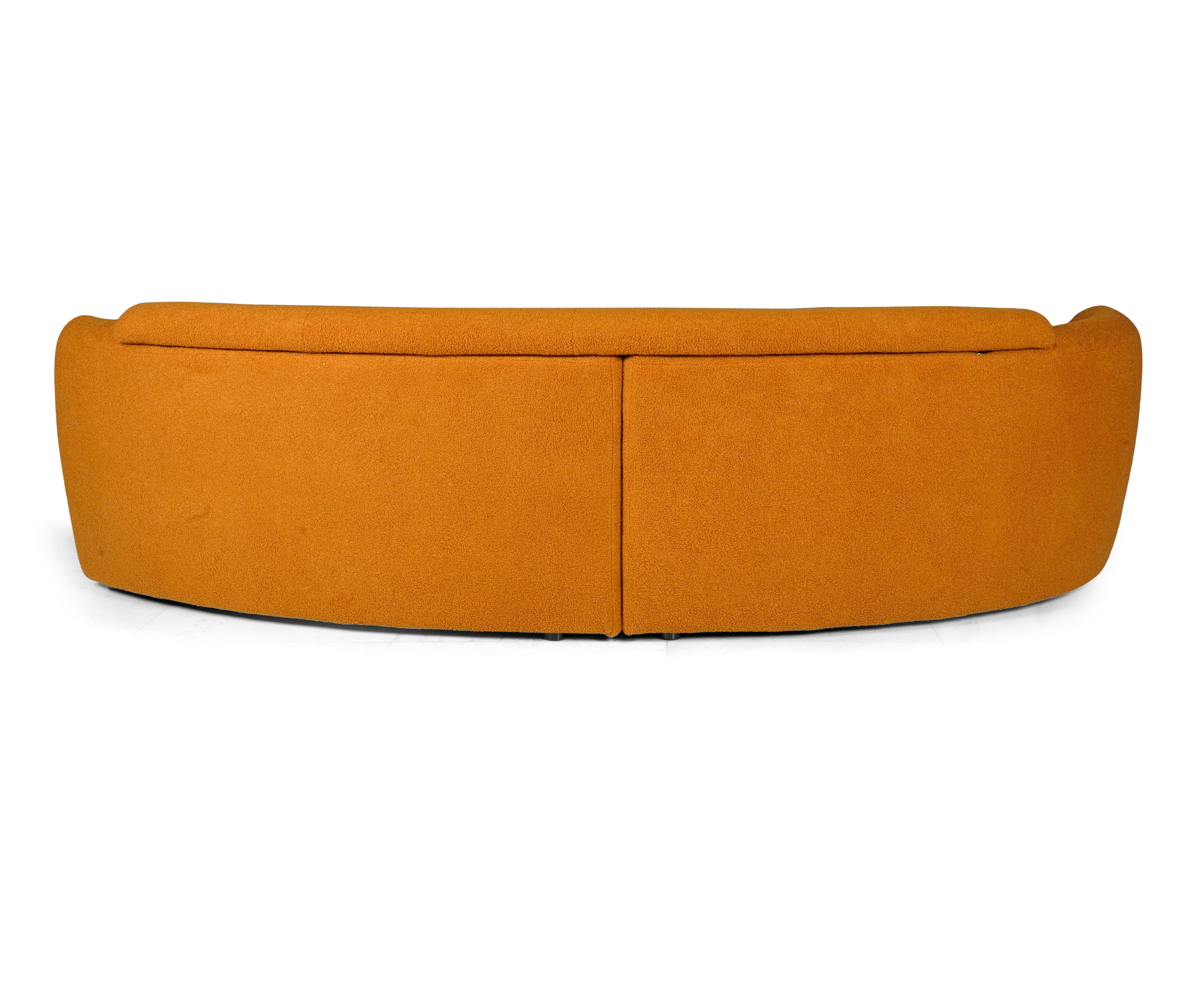 CARAMEL CURVE LUXE SOFA