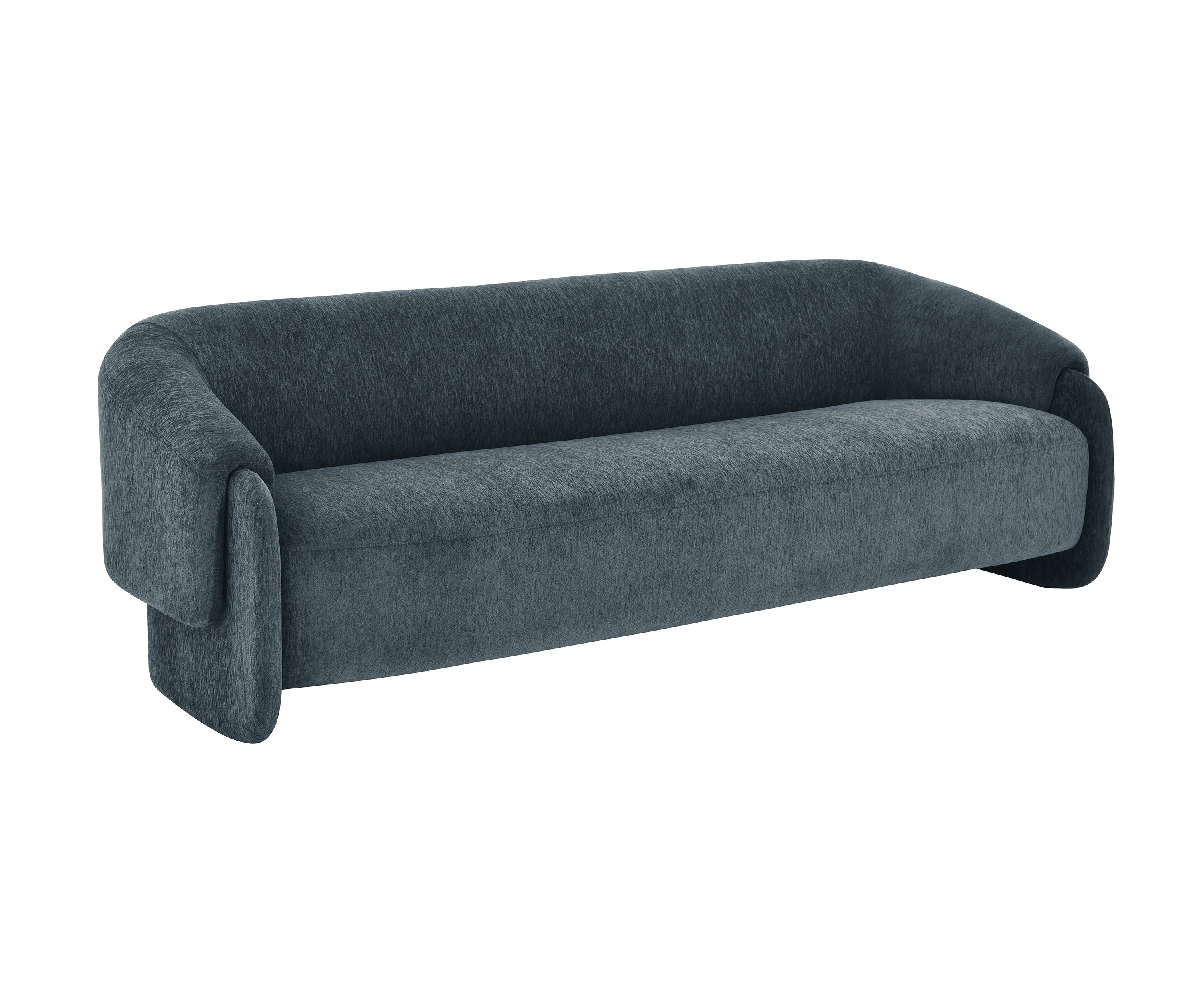 Elegant Modern Chenille 3-Seater Sofa
