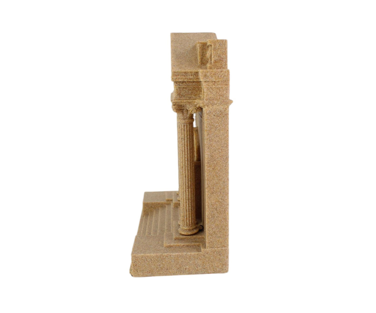 Roman Temple Facade Bookends