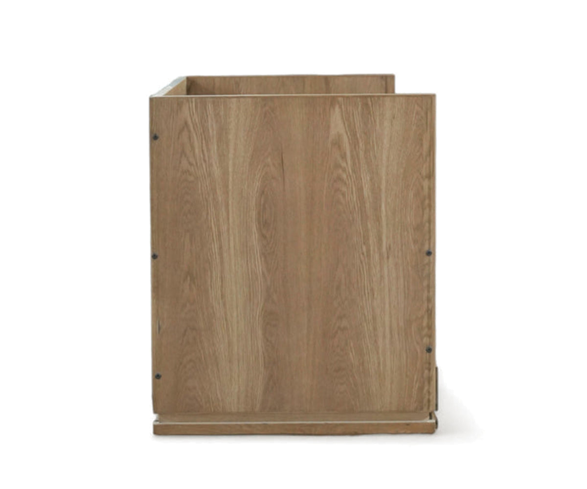 Kids Solid Wood Bed with Rounded Edges