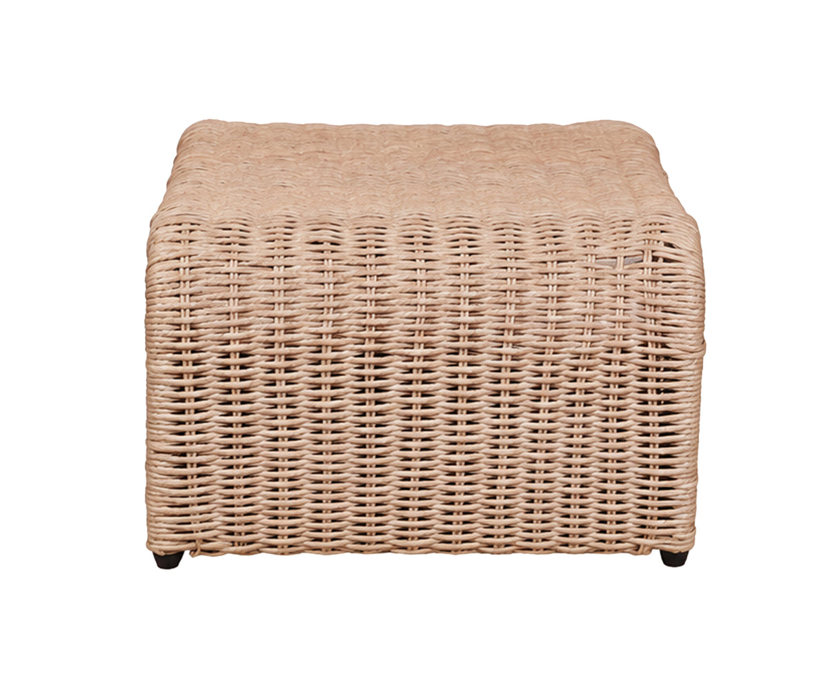 Waterfall Accent Outdoor Side Table with Open Frame