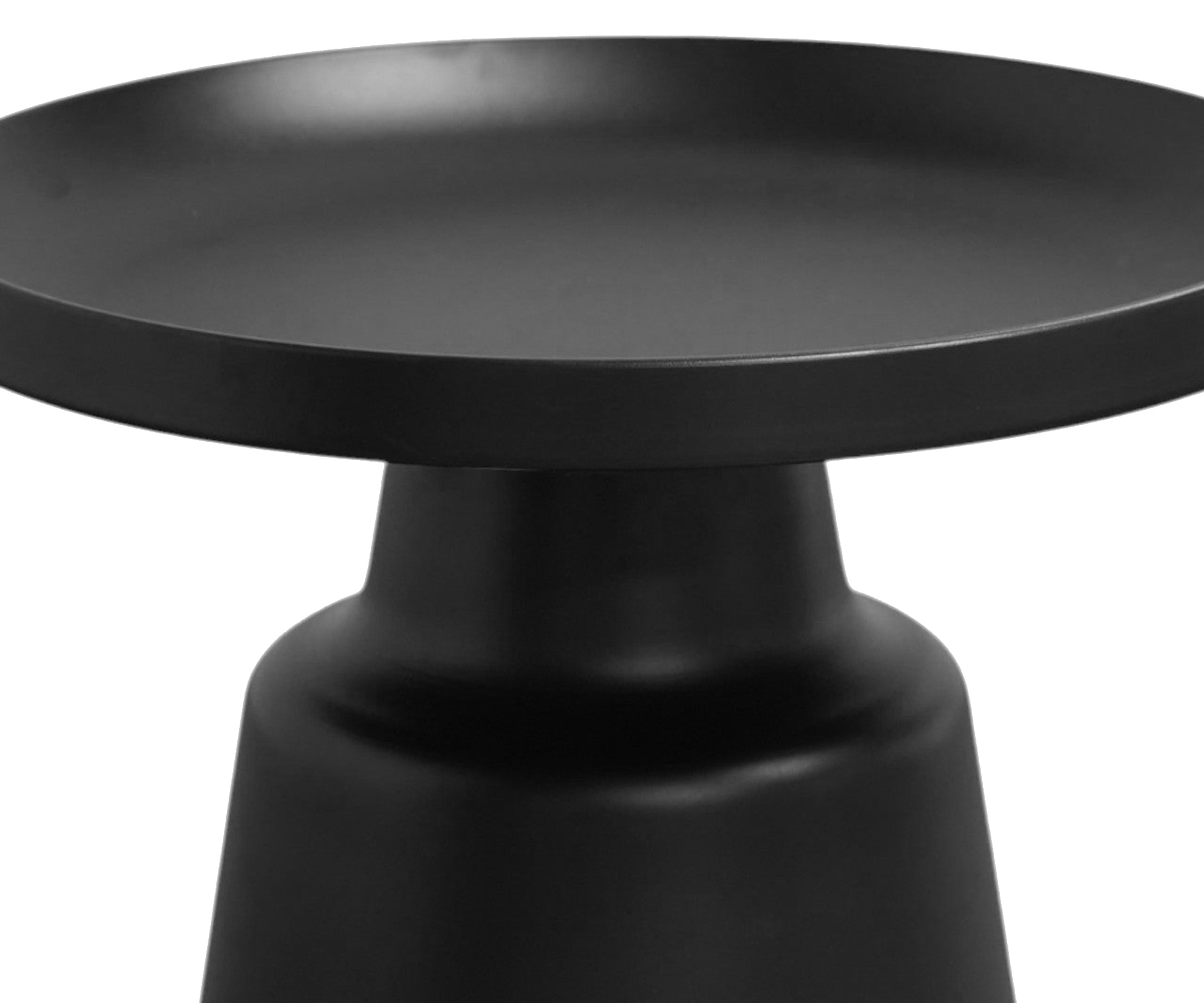 Black Metal Nesting Coffee Table Set of 2