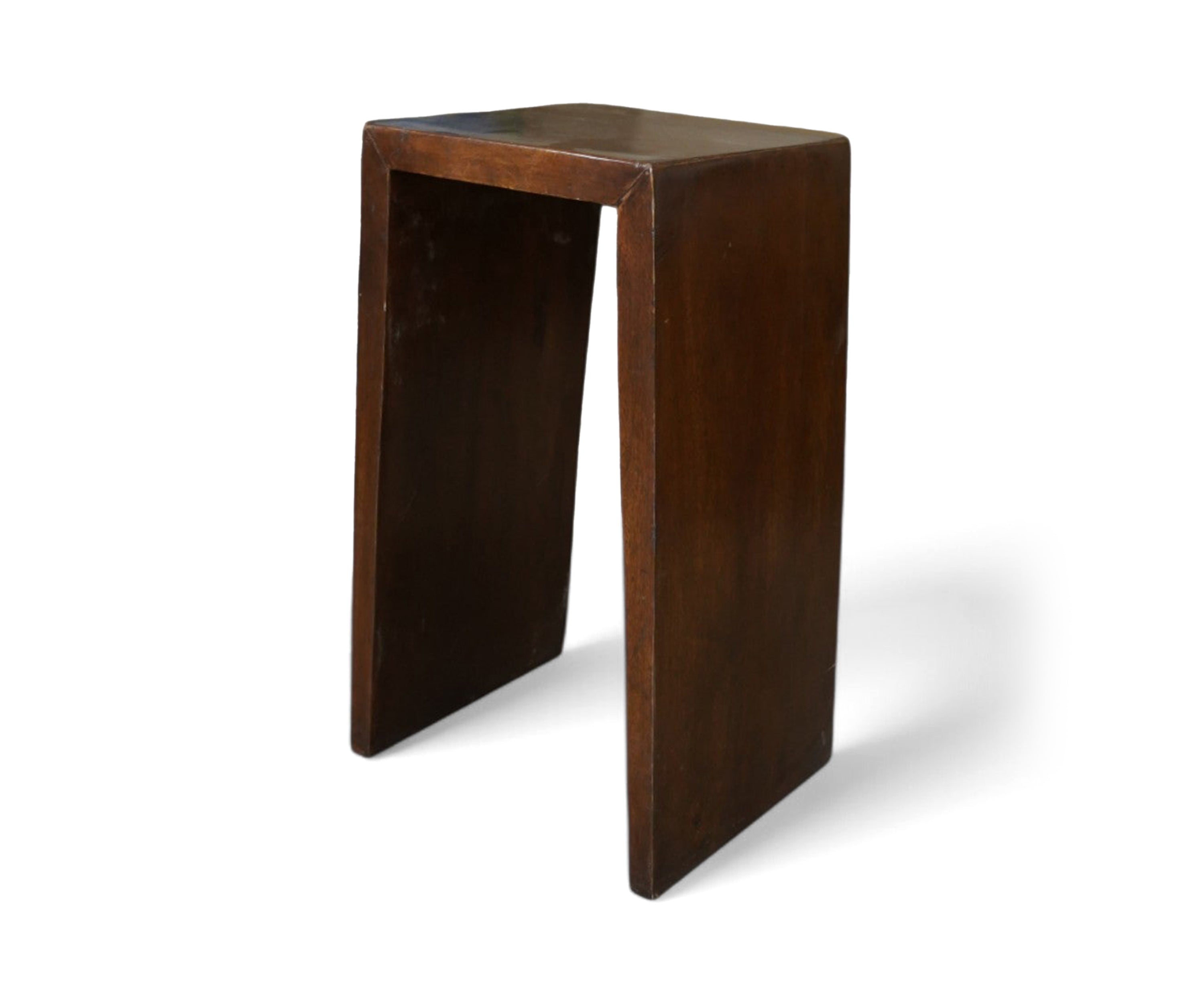 French Style Wooden Nesting Side Tables Set of 2