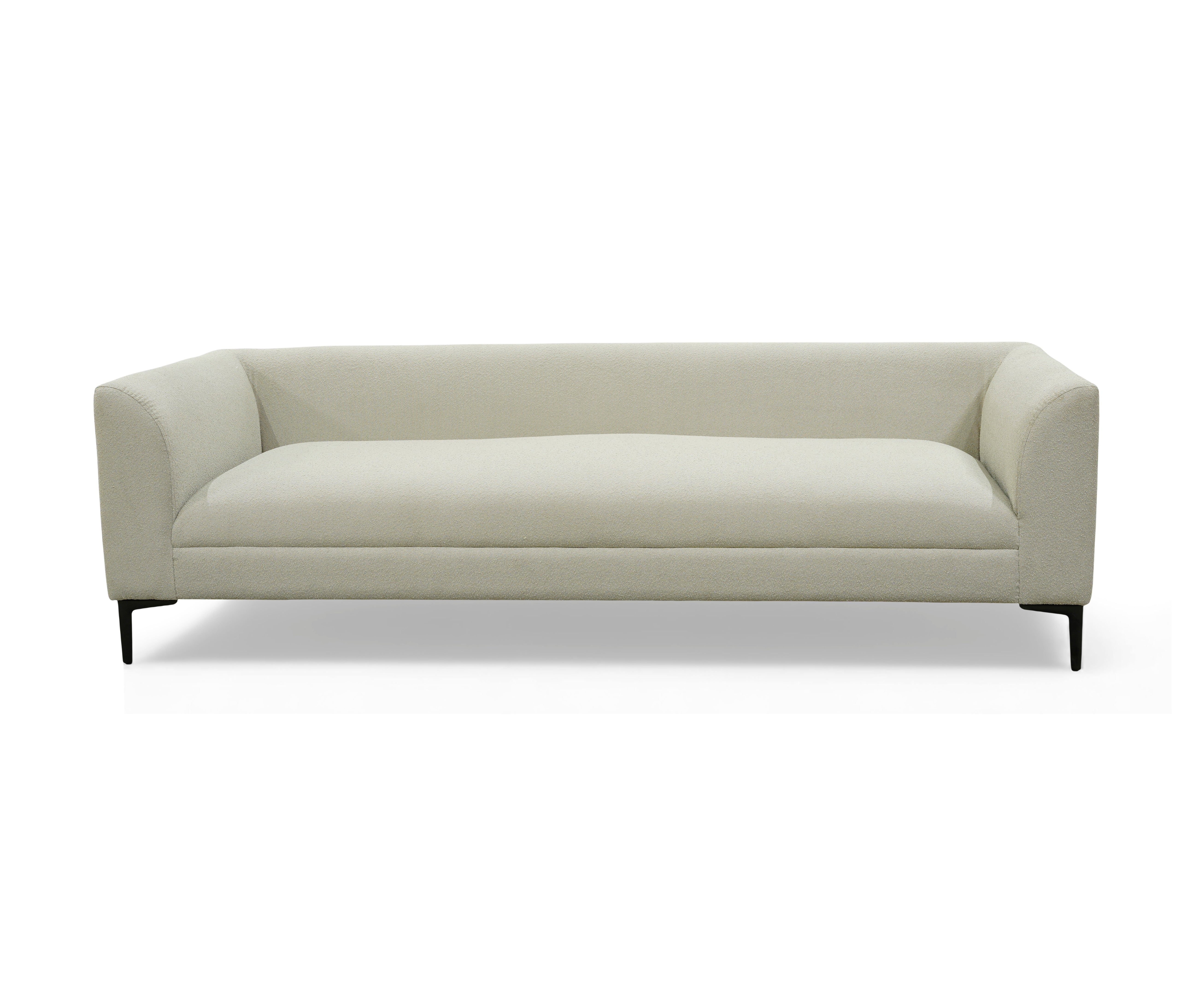 Modern Lounge 3 Seater Cream Sofa