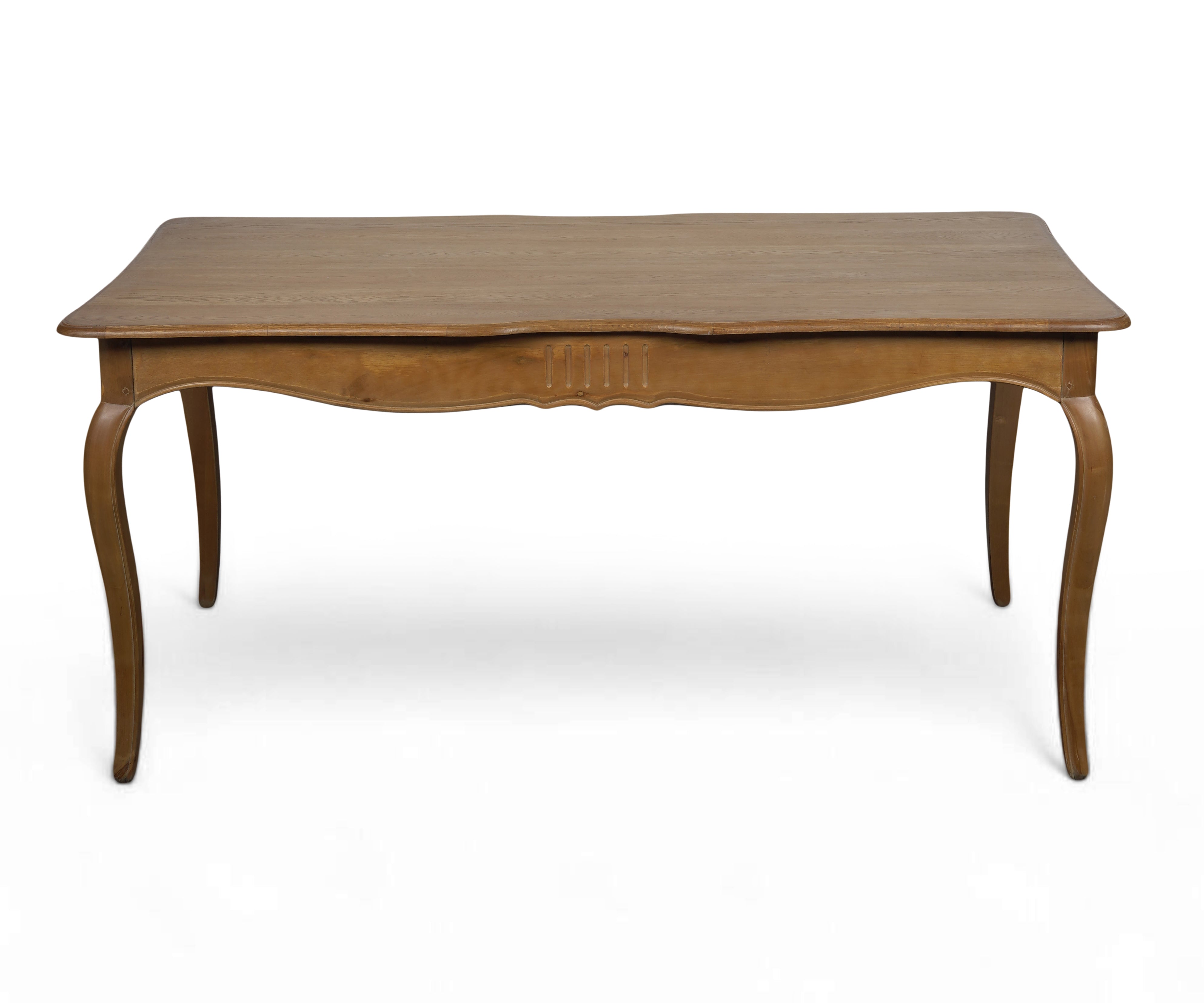 French Provincial 6 Seater Dining Table with Cabriole Legs