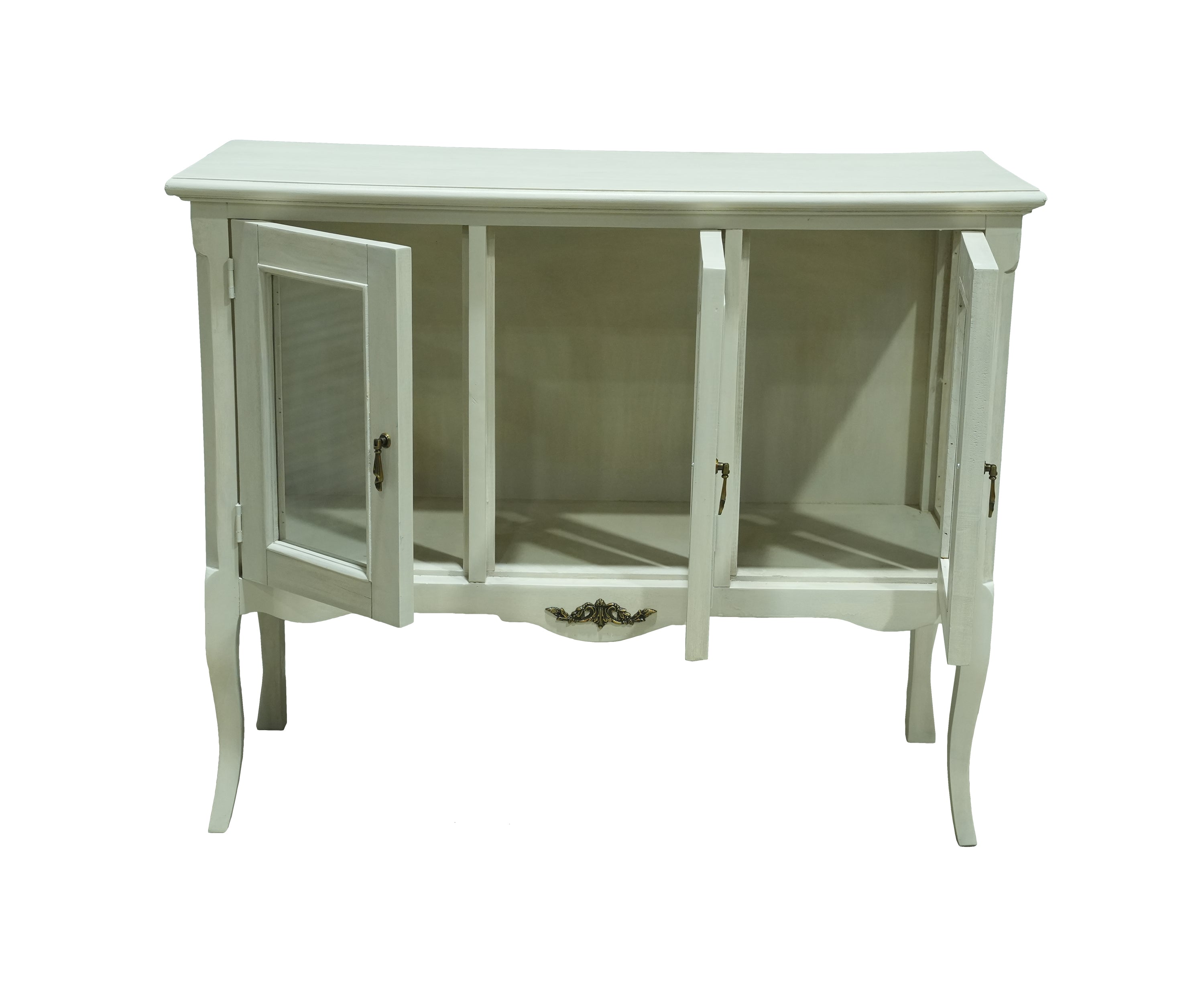 French Style Cream Cabinet