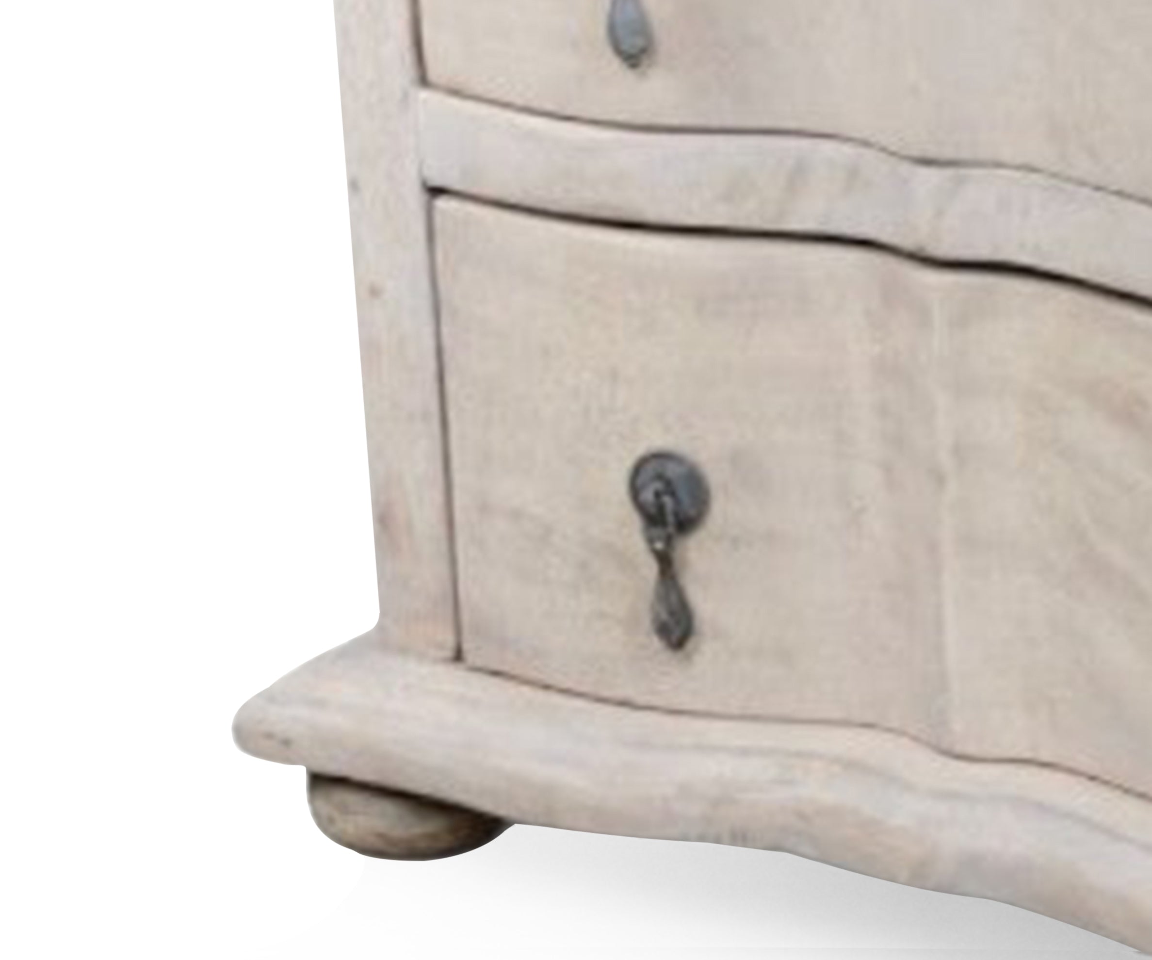 Swedish Style 3-Drawer Wooden Chest of Drawers