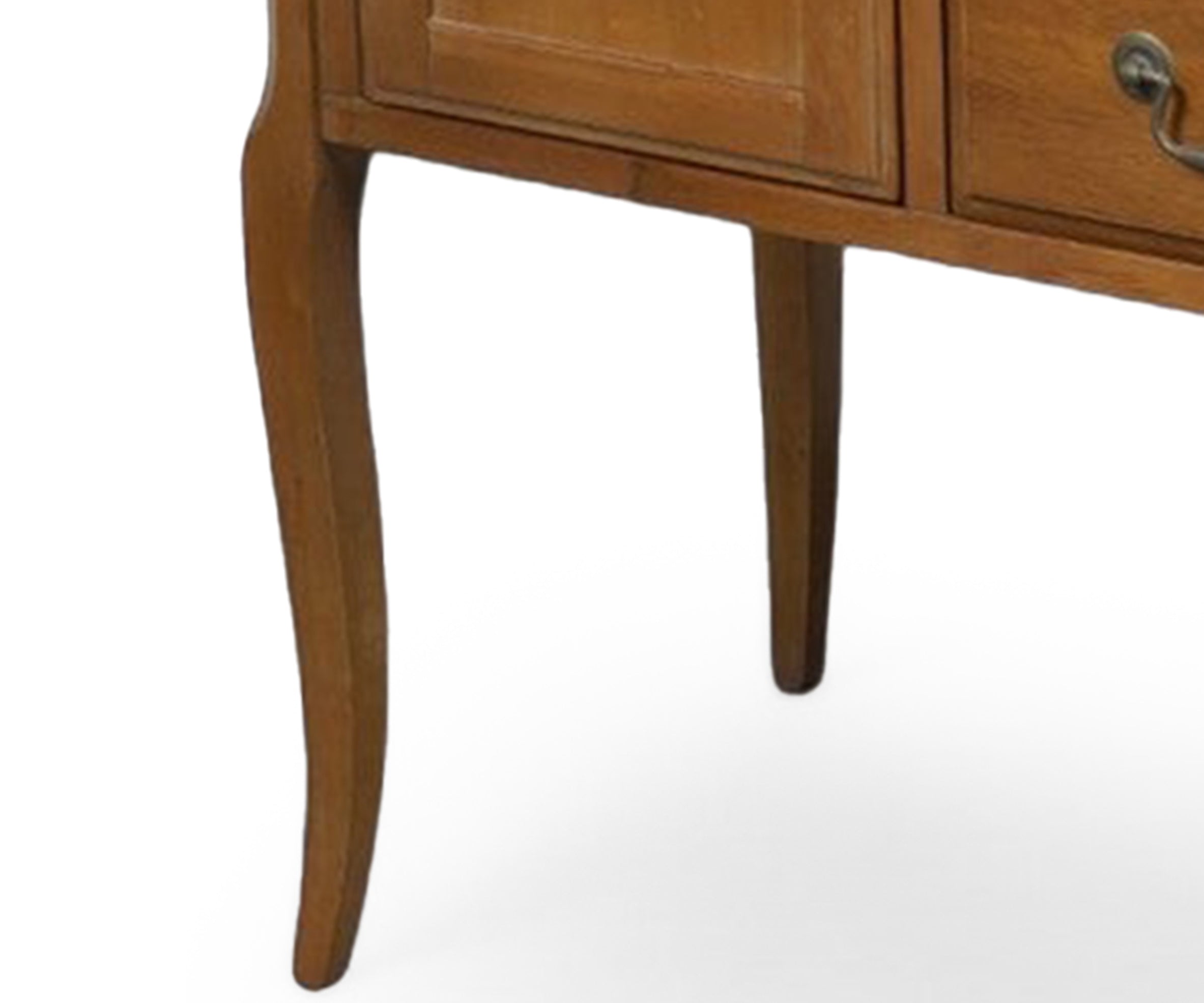 Oak Wood Sideboard Cabinet with Drawers and Doors