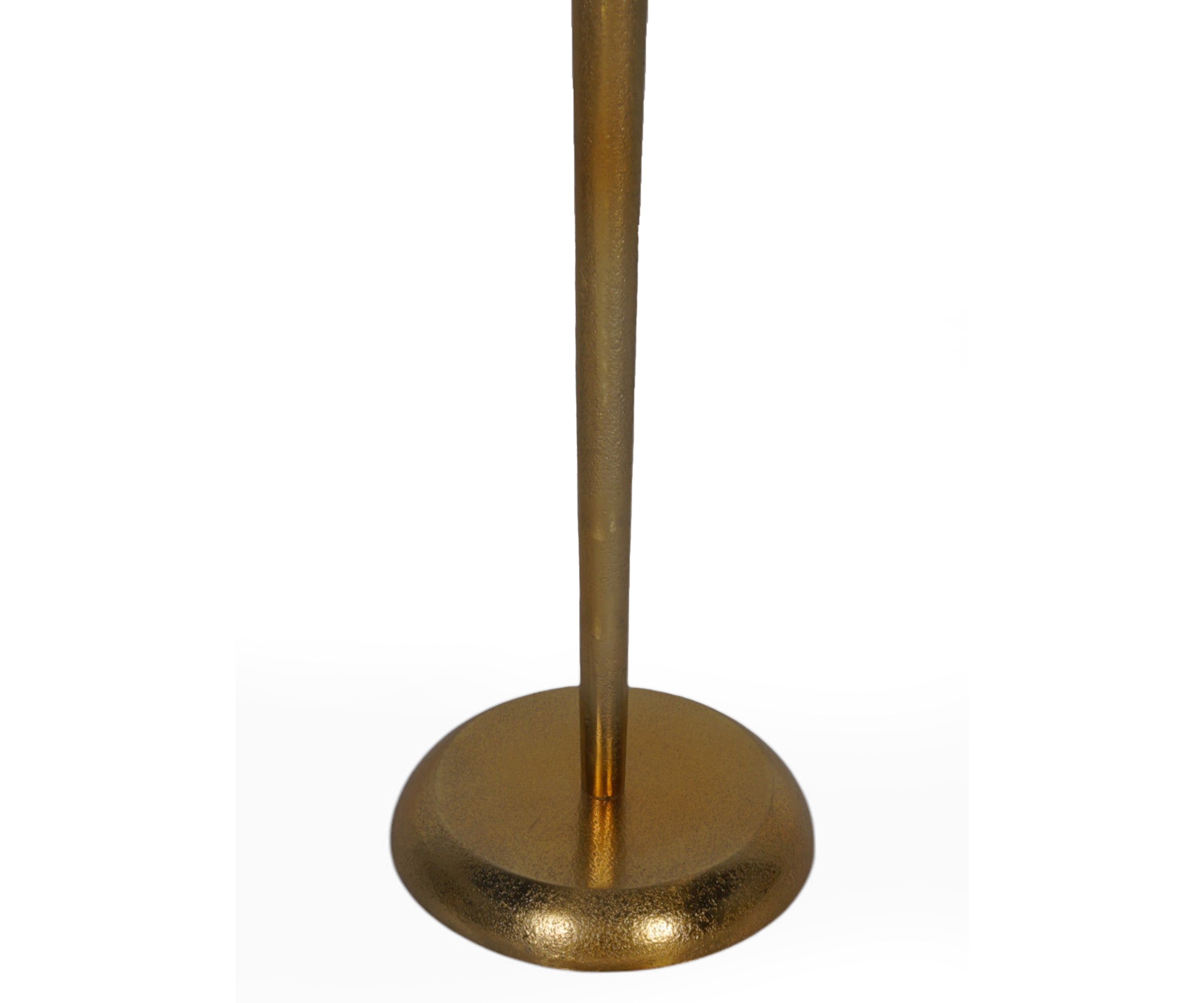 Antique Brass Martini Side Table with Scalloped Tray Top
