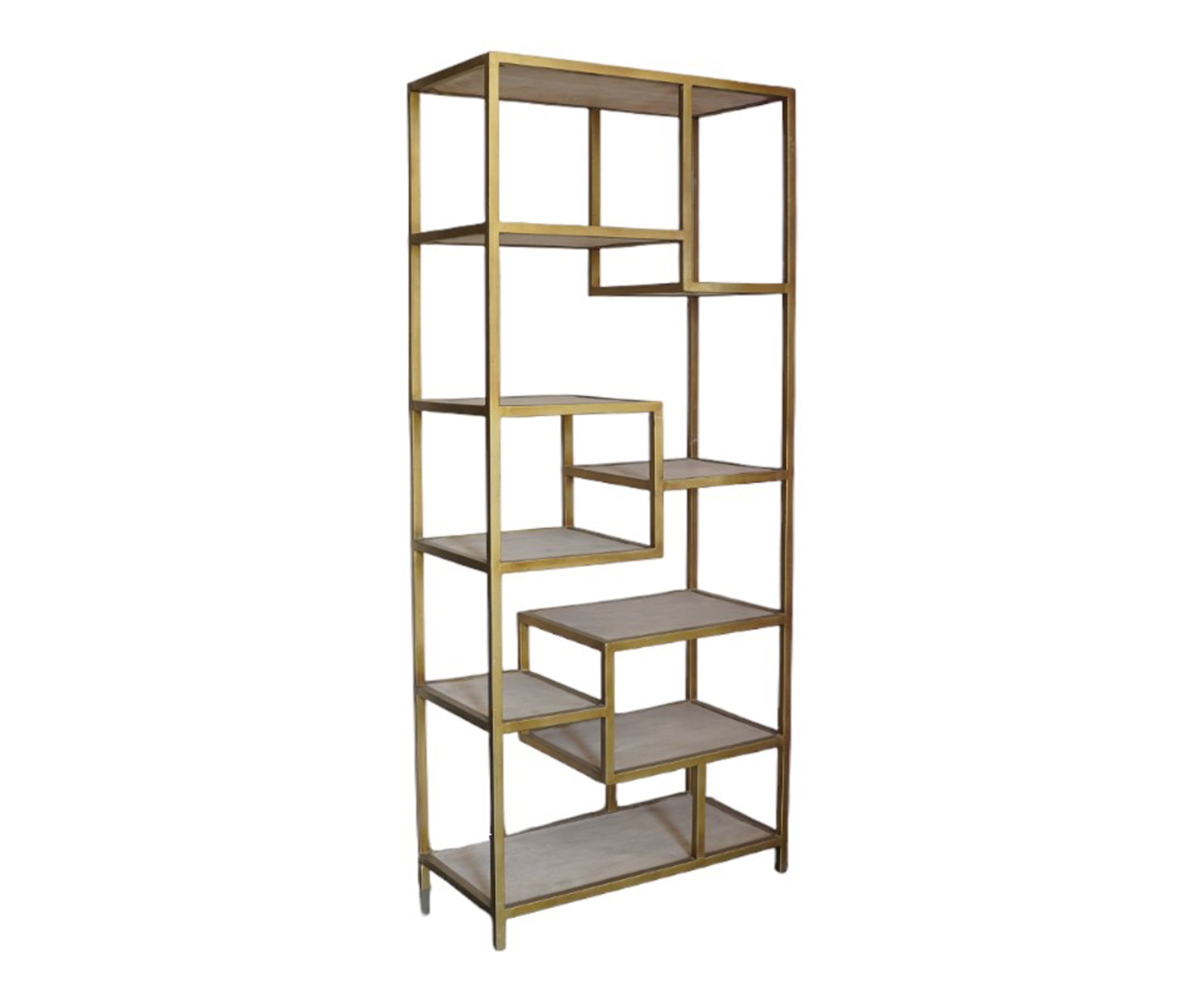 Modern Metal Open Display Shelf