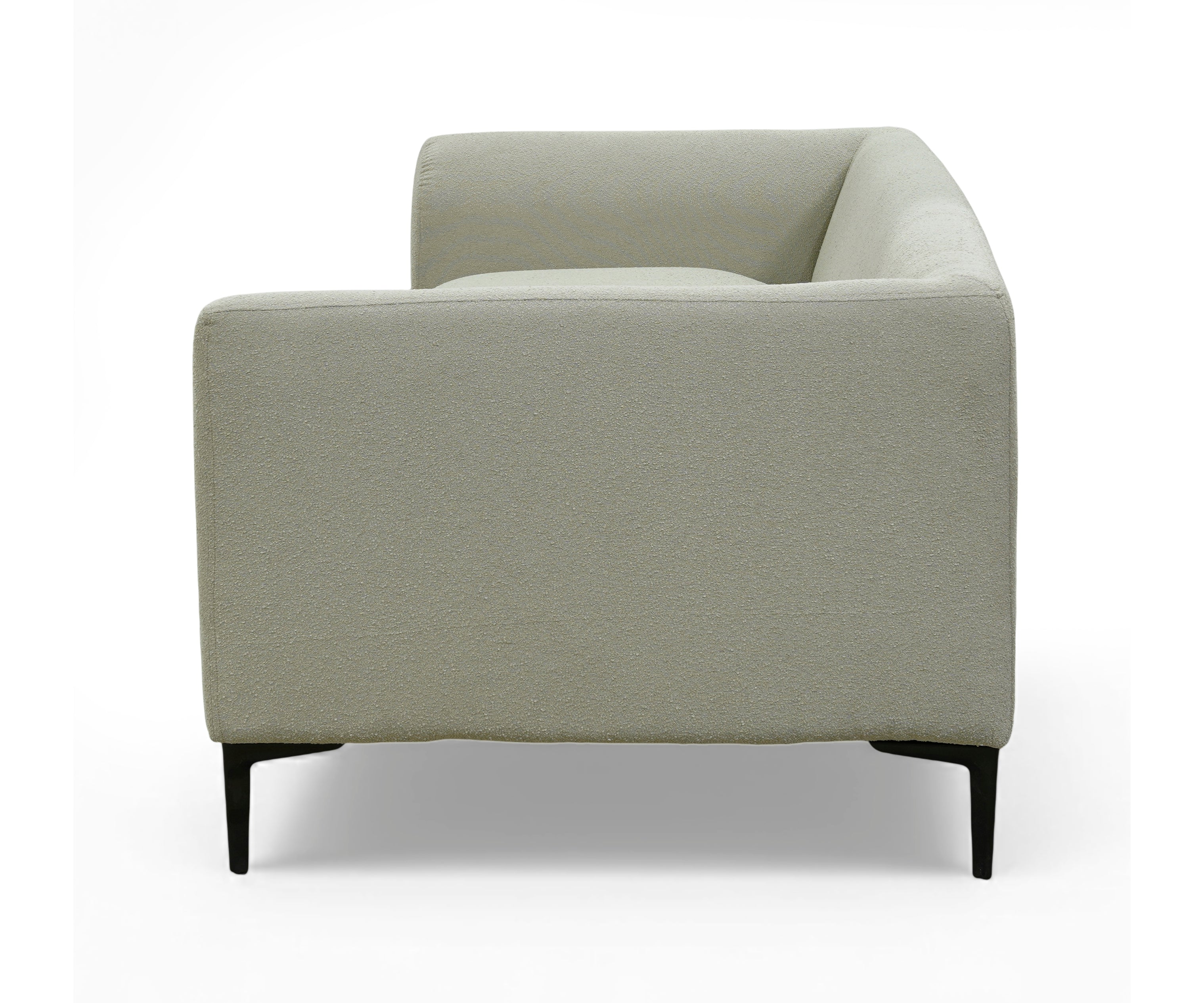 Modern Lounge 3 Seater Cream Sofa
