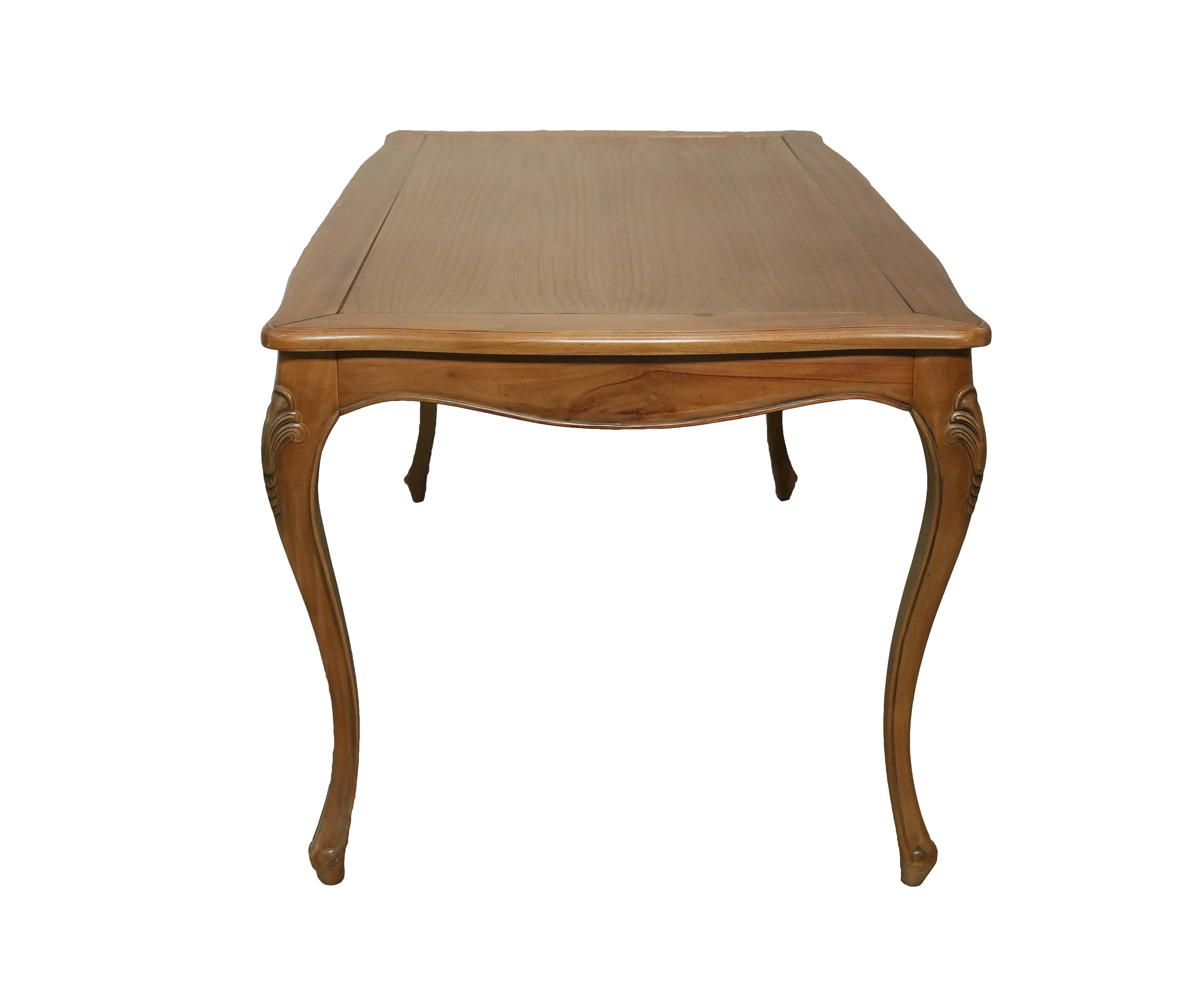 Carved Teak French Console Table