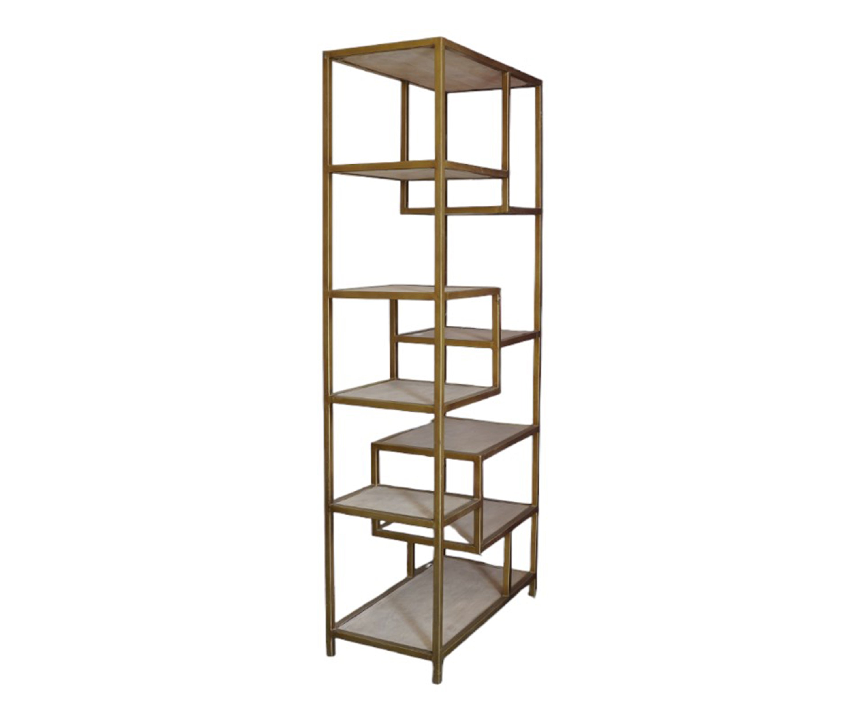 Modern Metal Open Display Shelf