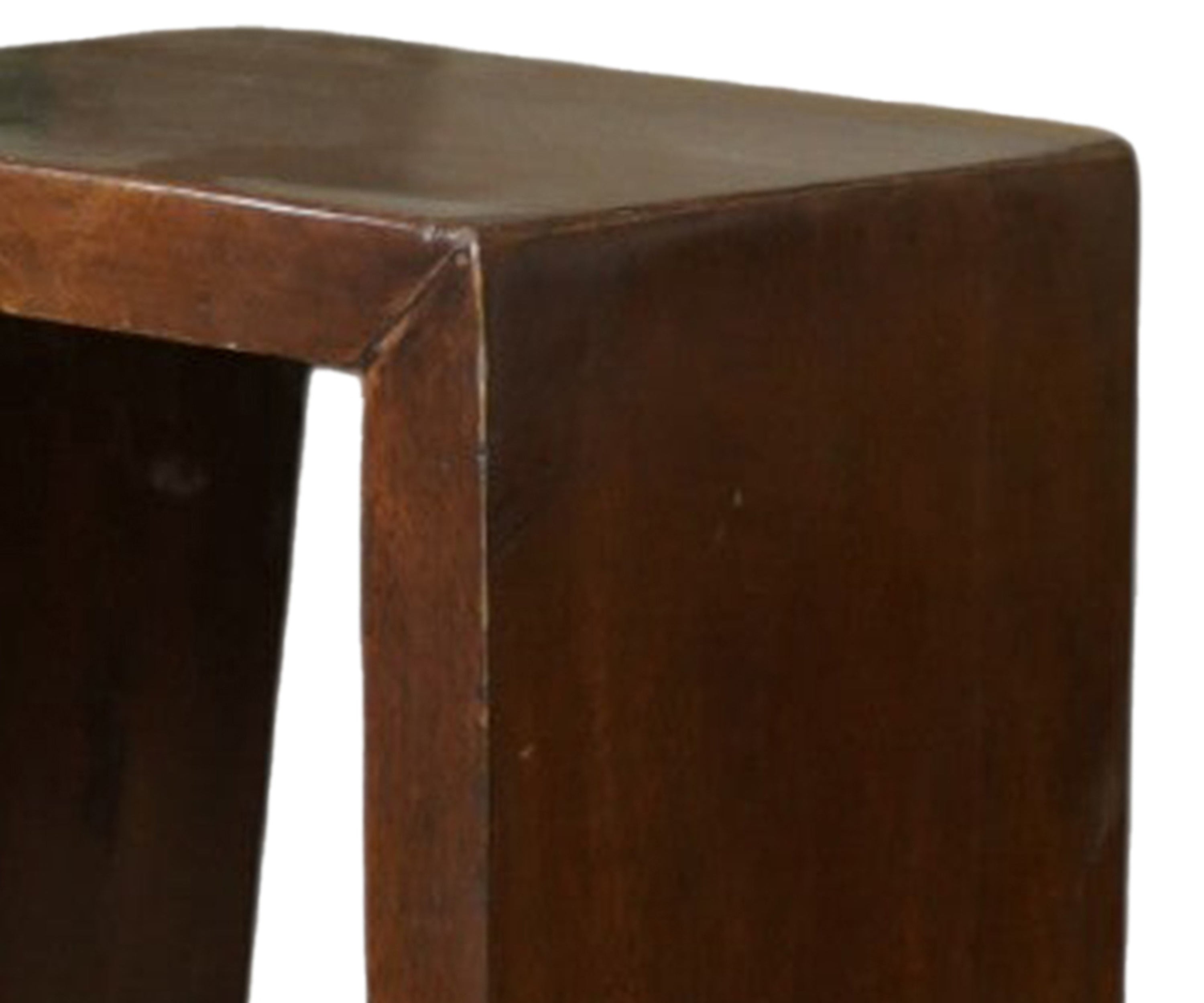 French Style Wooden Nesting Side Tables Set of 2