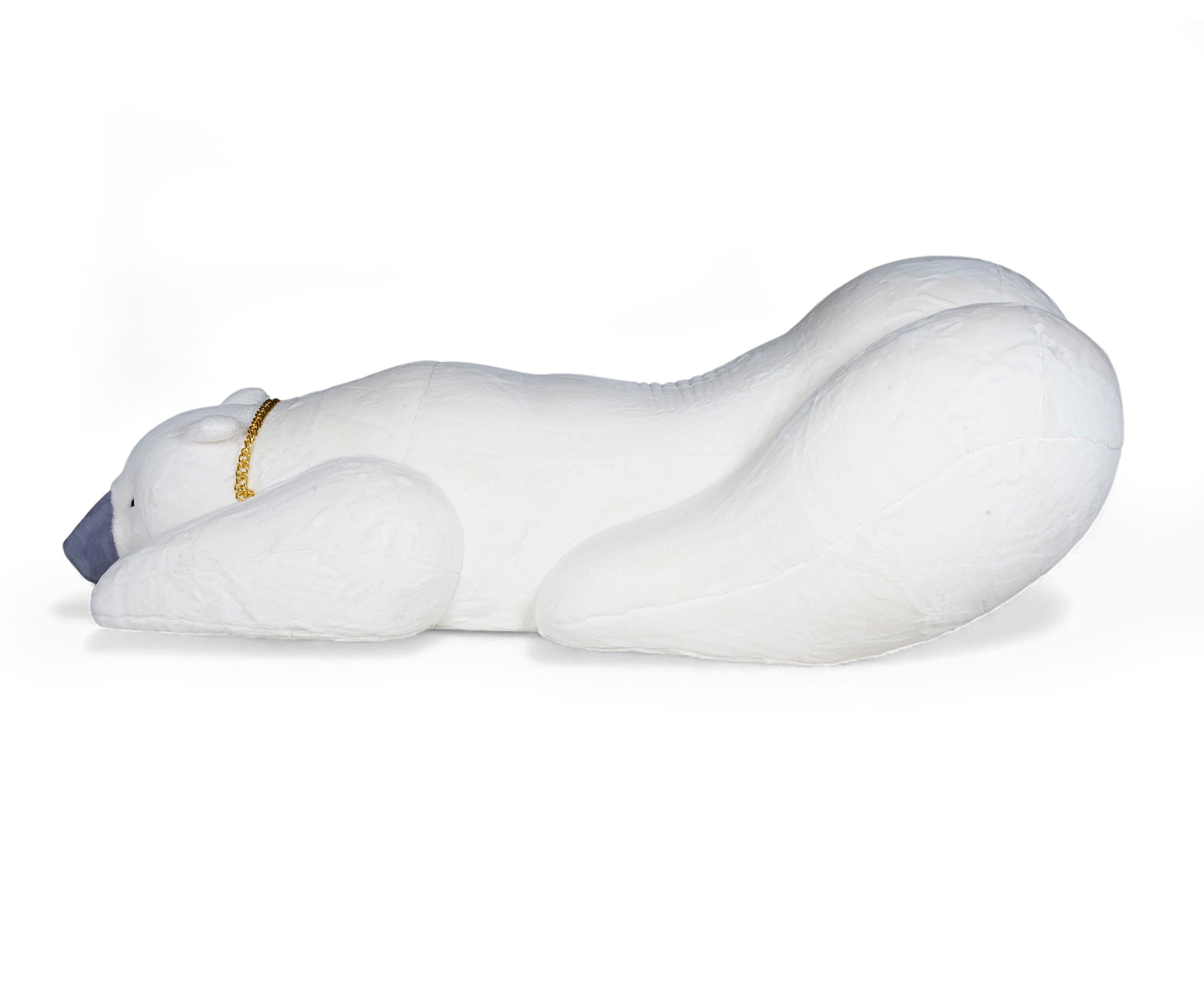Polar Bear Fur Kids Lounge Chair