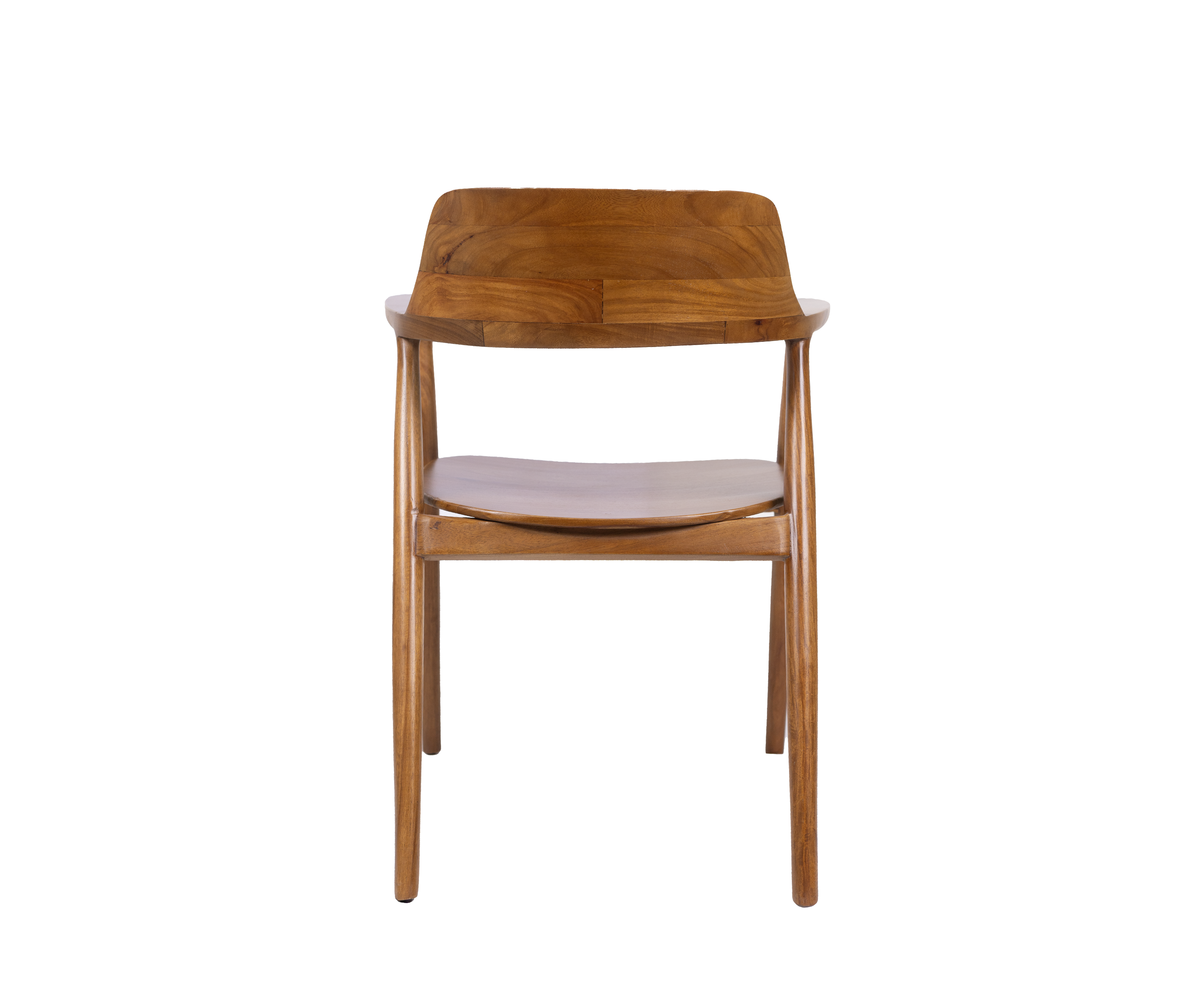 Mid-Century Teak Wood Arm Chair