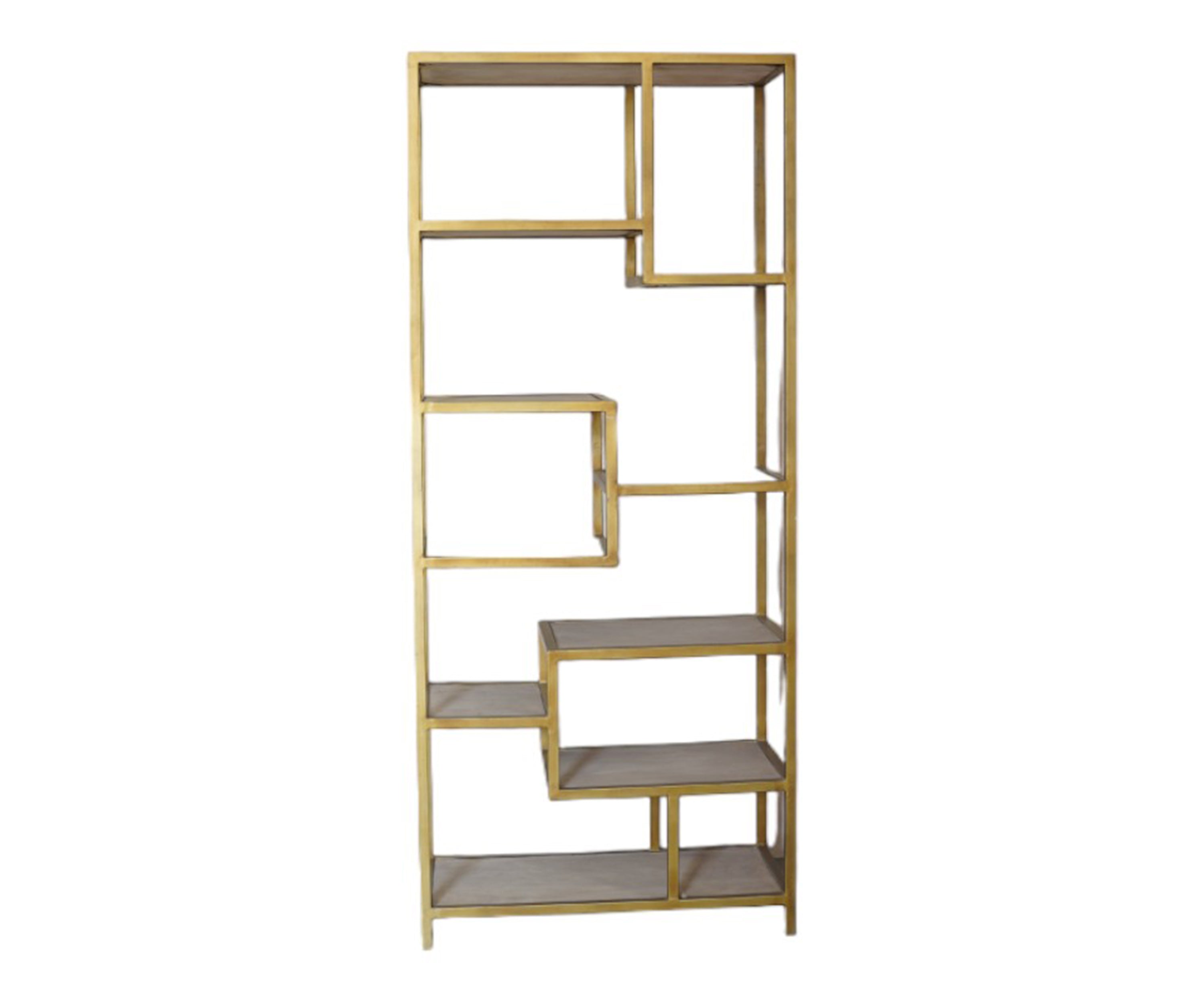 Modern Metal Open Display Shelf