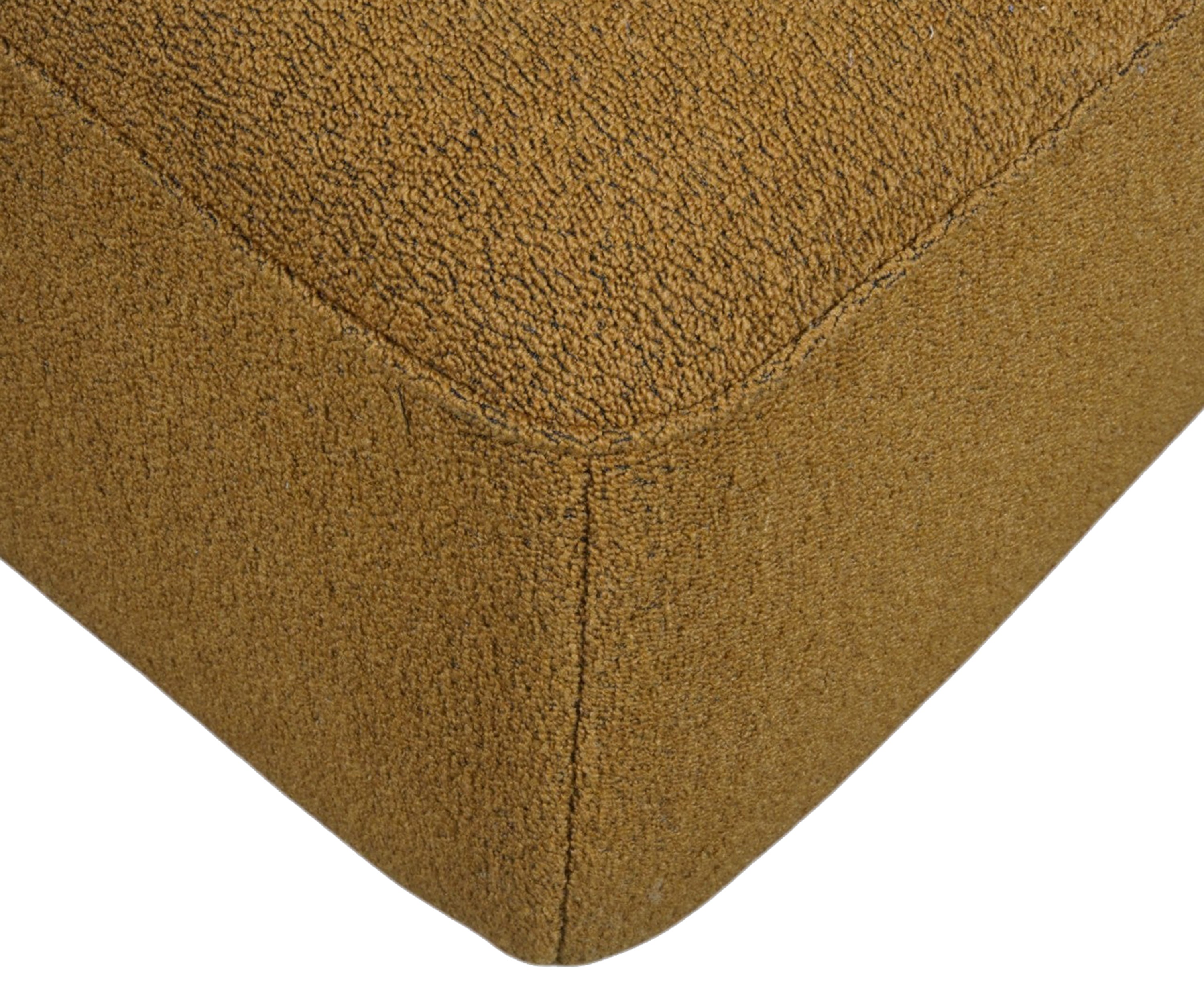 Curved End Bouclé 3 Seater Sofa