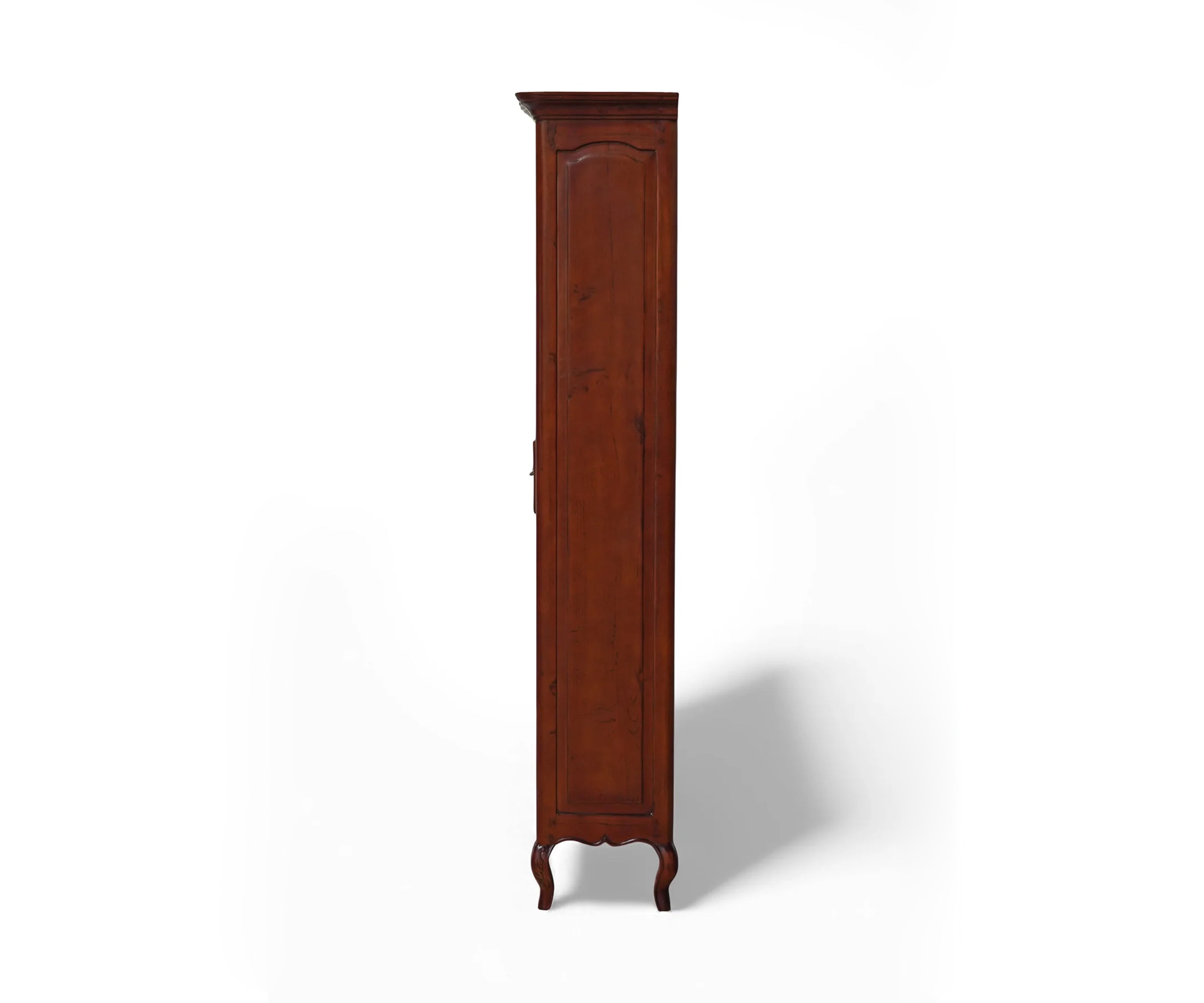 French Style Solid Wood Display Cabinet with 3 Drawers